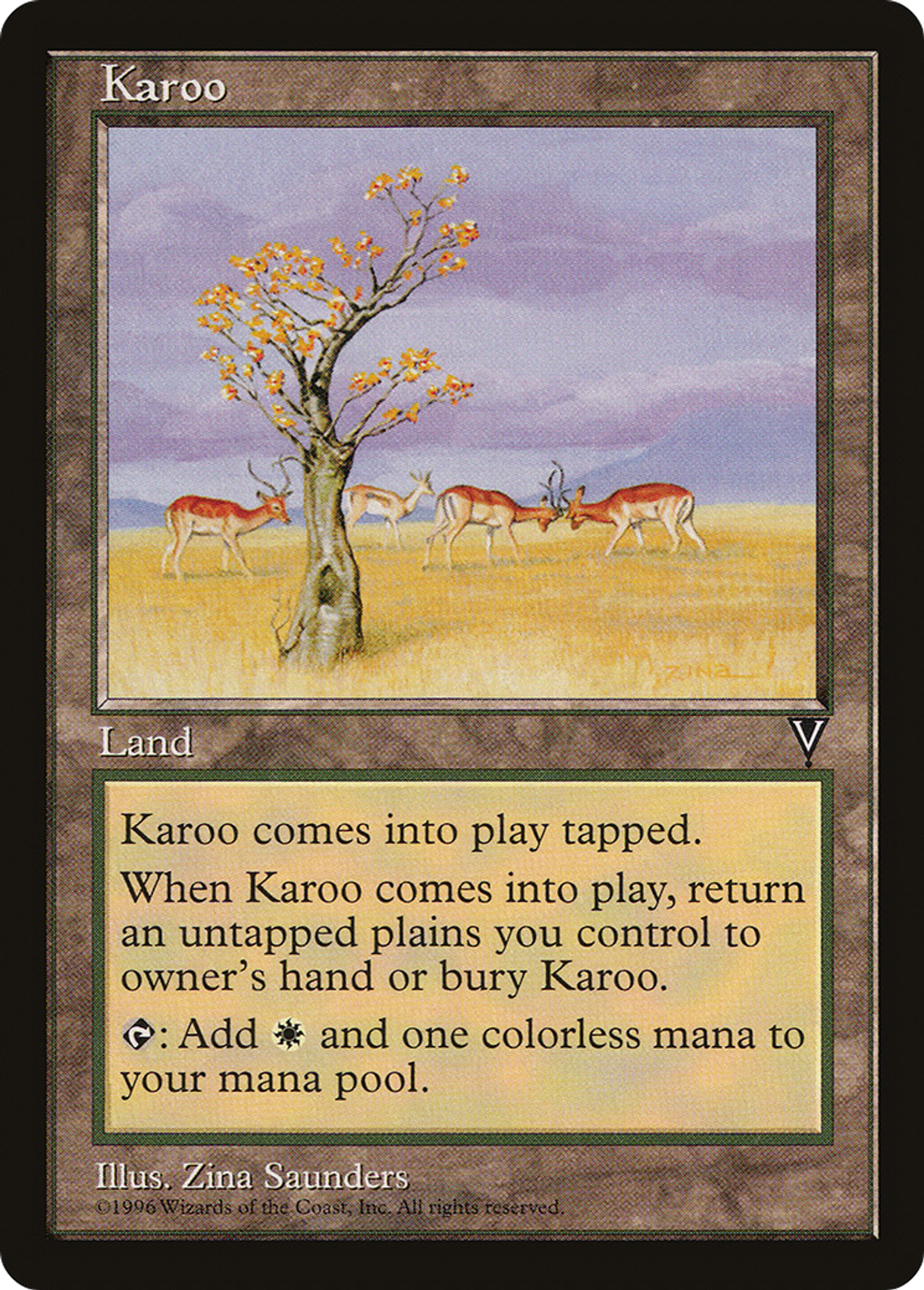 Karoo — Visions — Magic: The Gathering