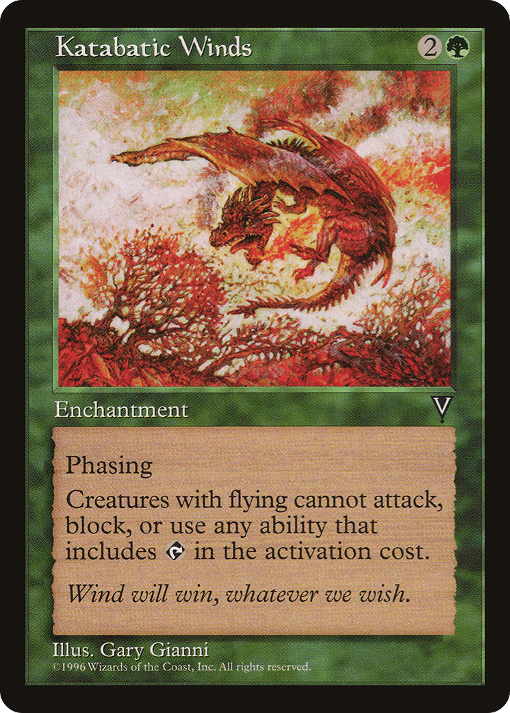 Katabatic Winds — Visions — Magic: The Gathering