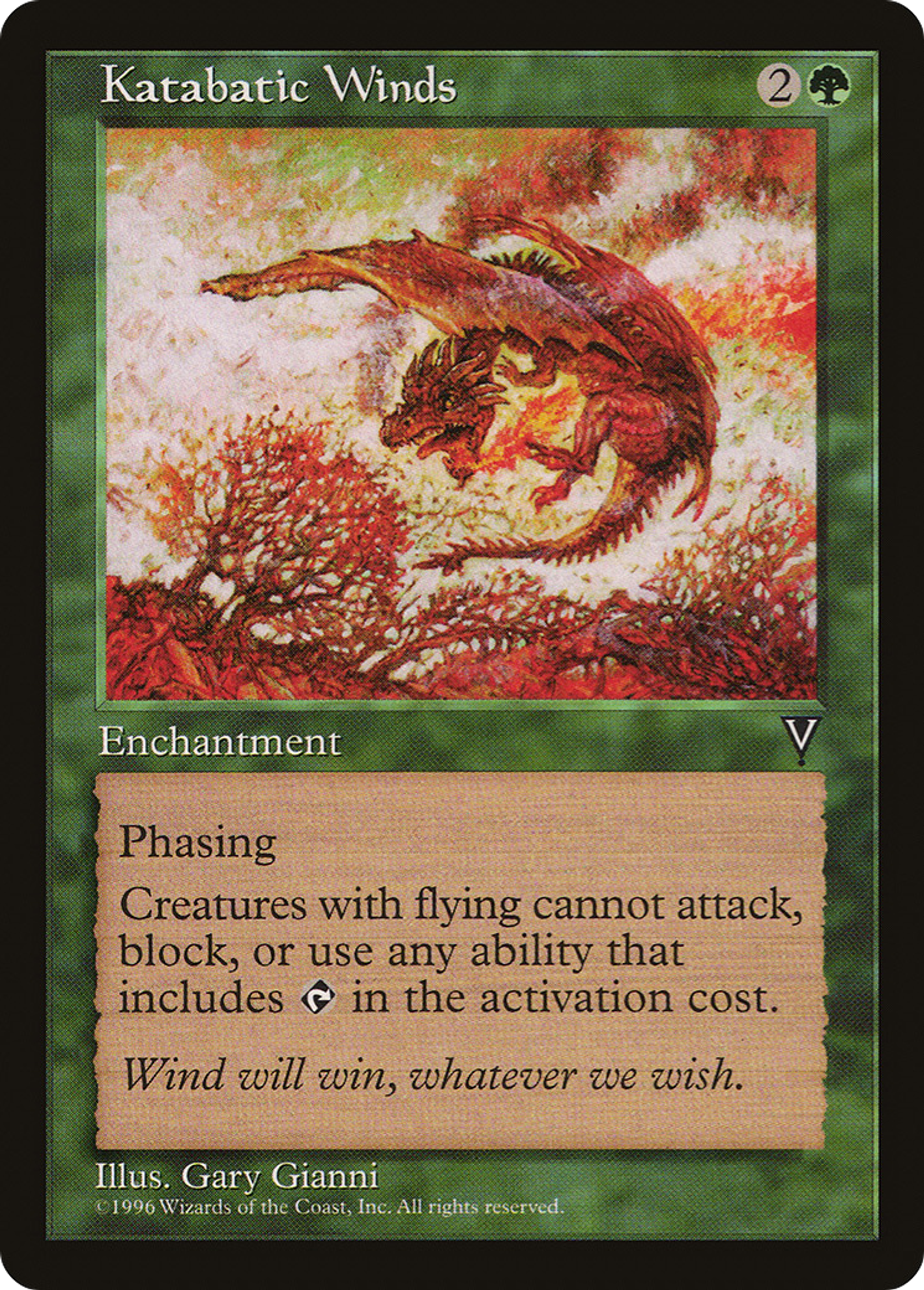 Katabatic Winds — Visions — Magic: The Gathering