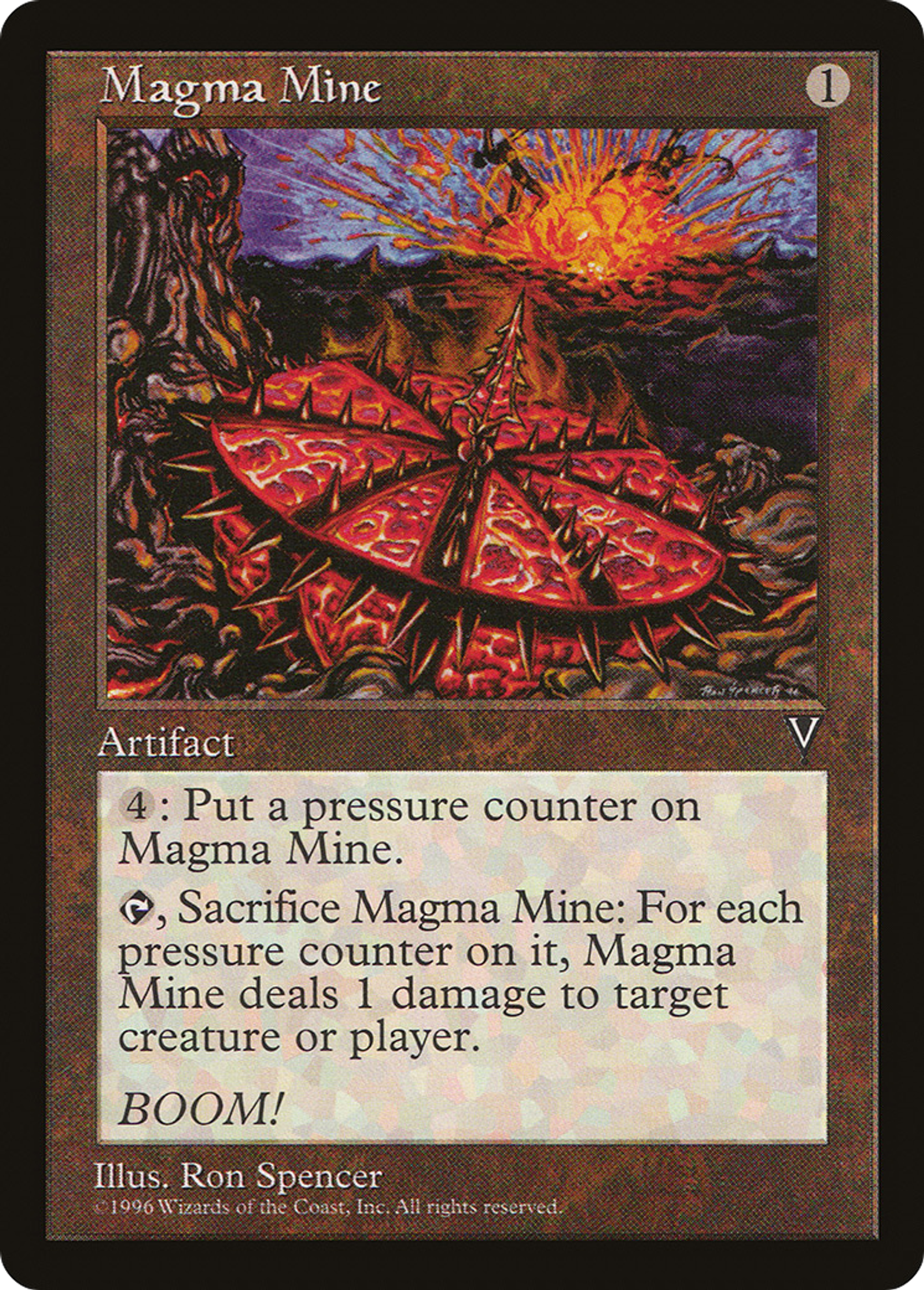 Magma Mine — Visions — Magic: The Gathering