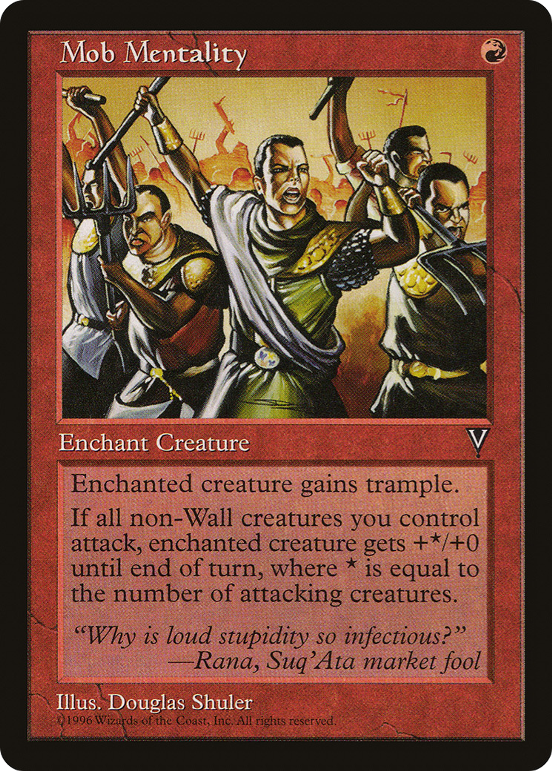 Mob Mentality — Visions — Magic: The Gathering