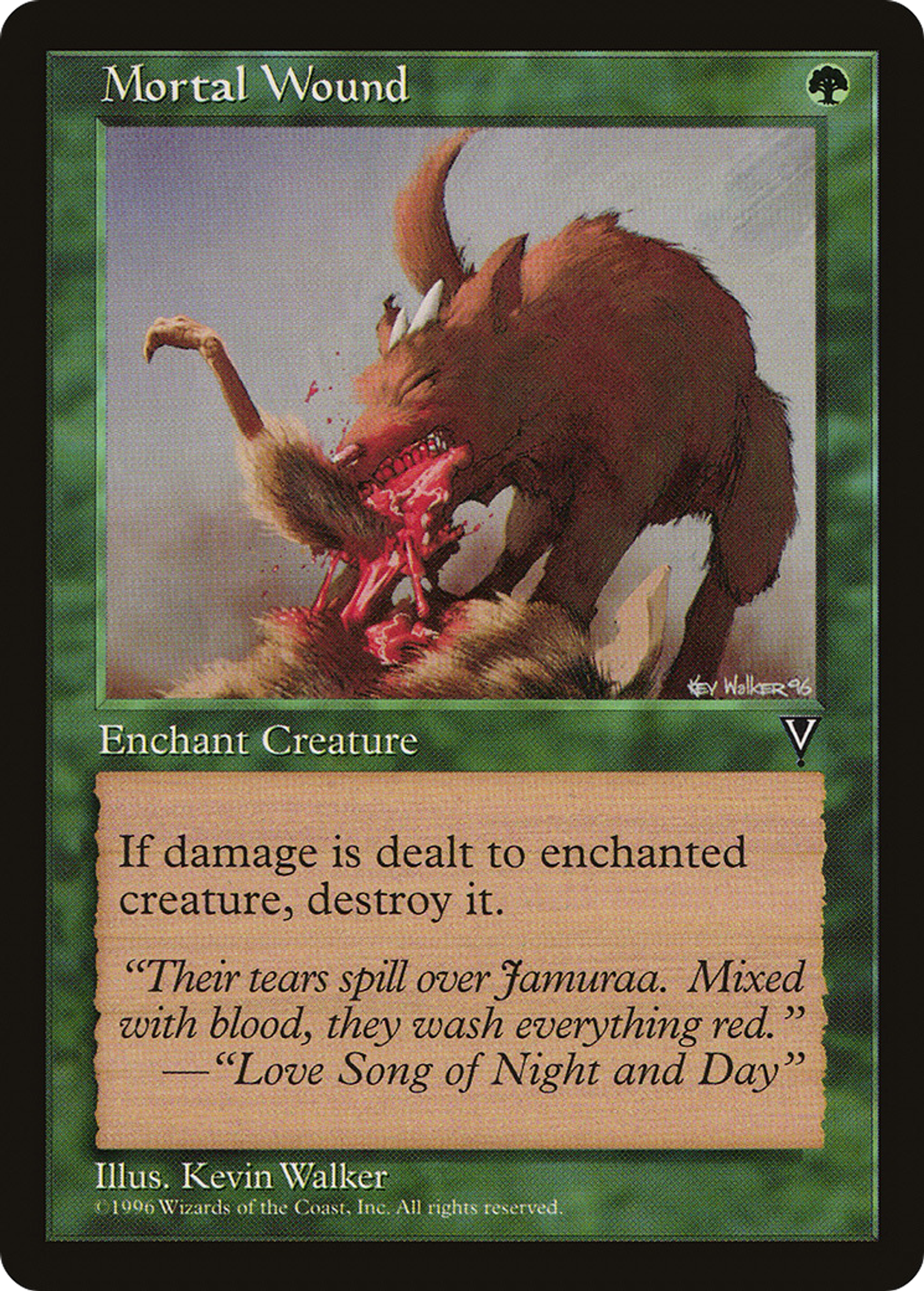 Mortal Wound — Visions — Magic: The Gathering
