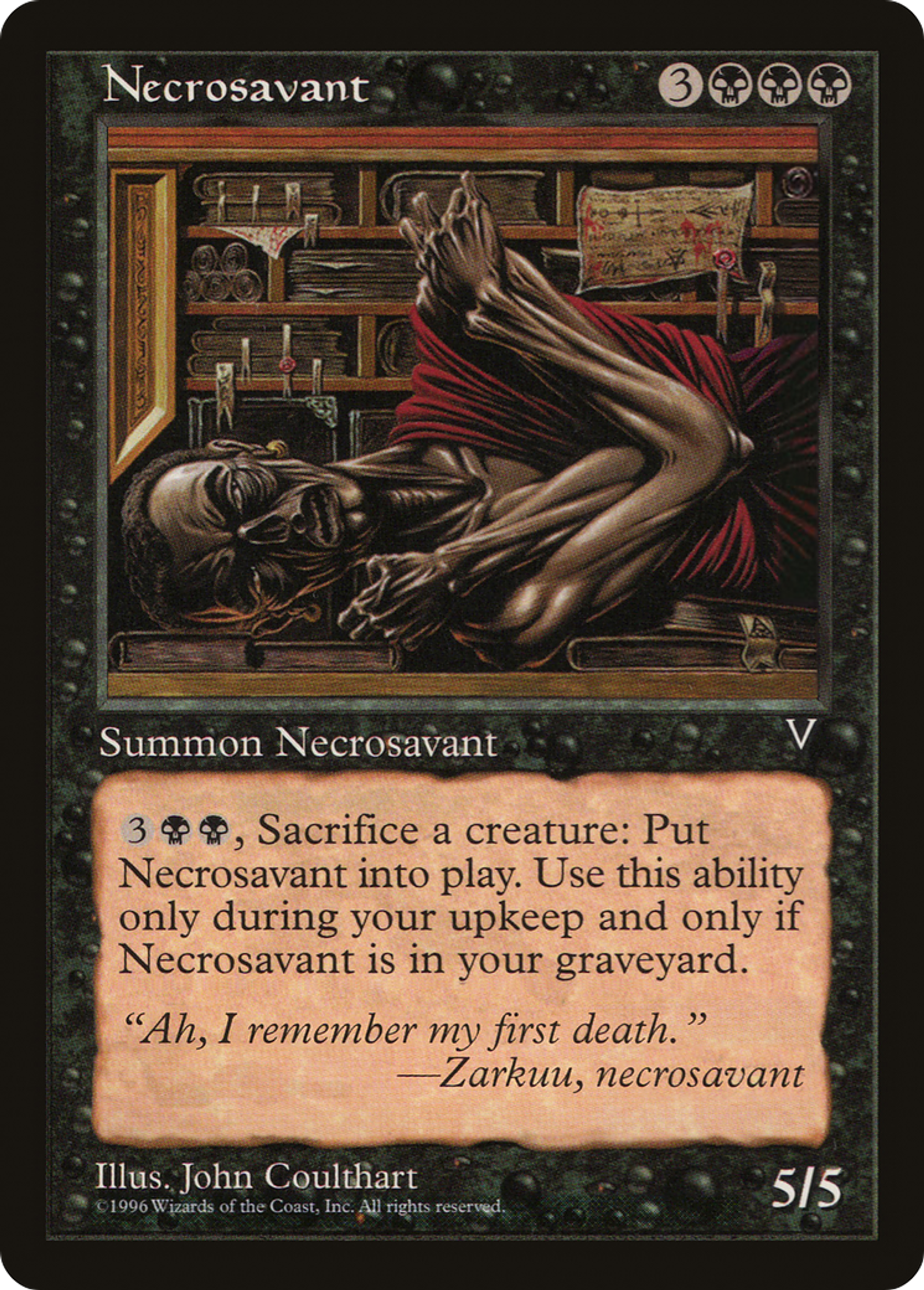 Necrosavant — Visions — Magic: The Gathering