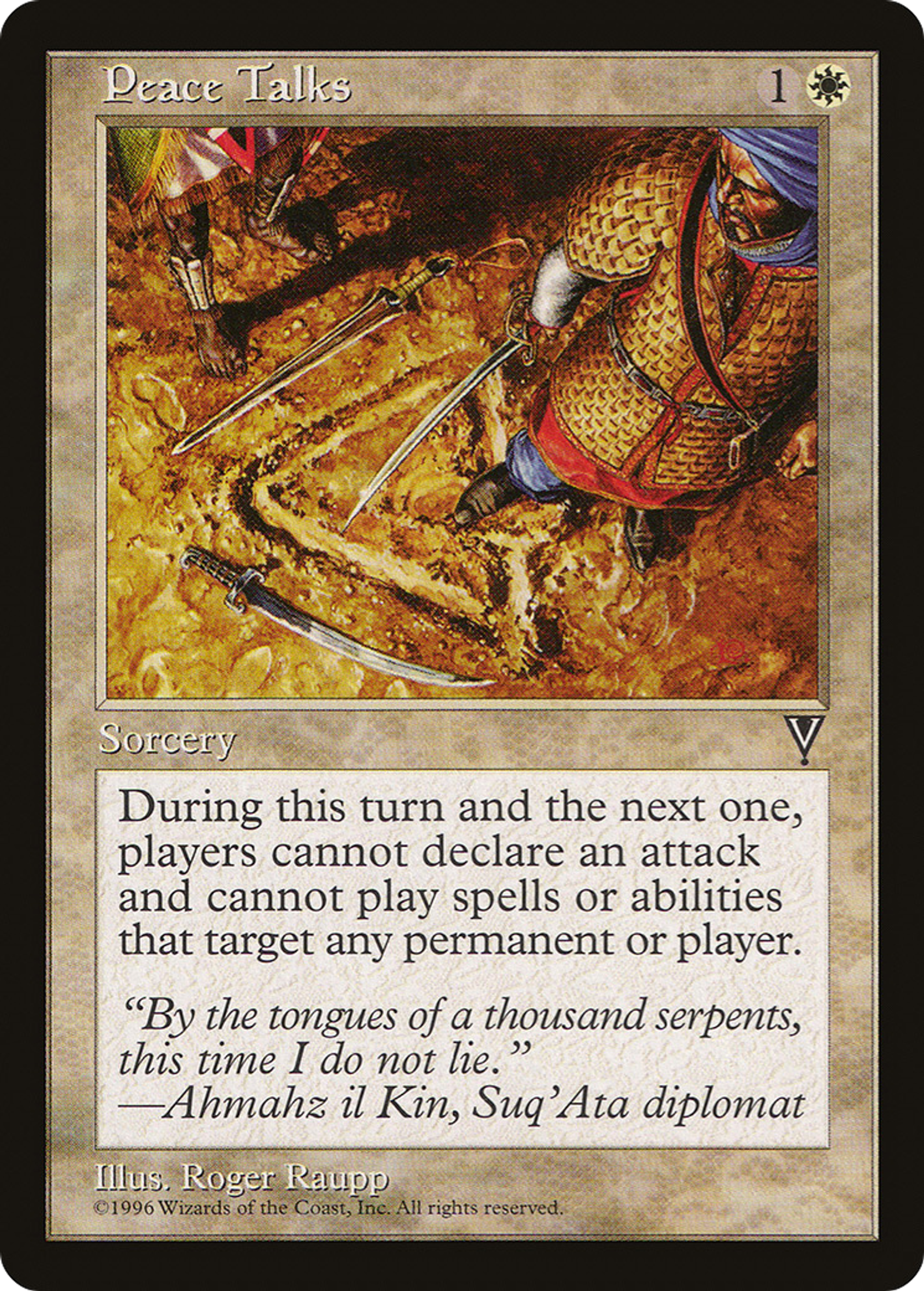 Peace Talks — Visions — Magic: The Gathering