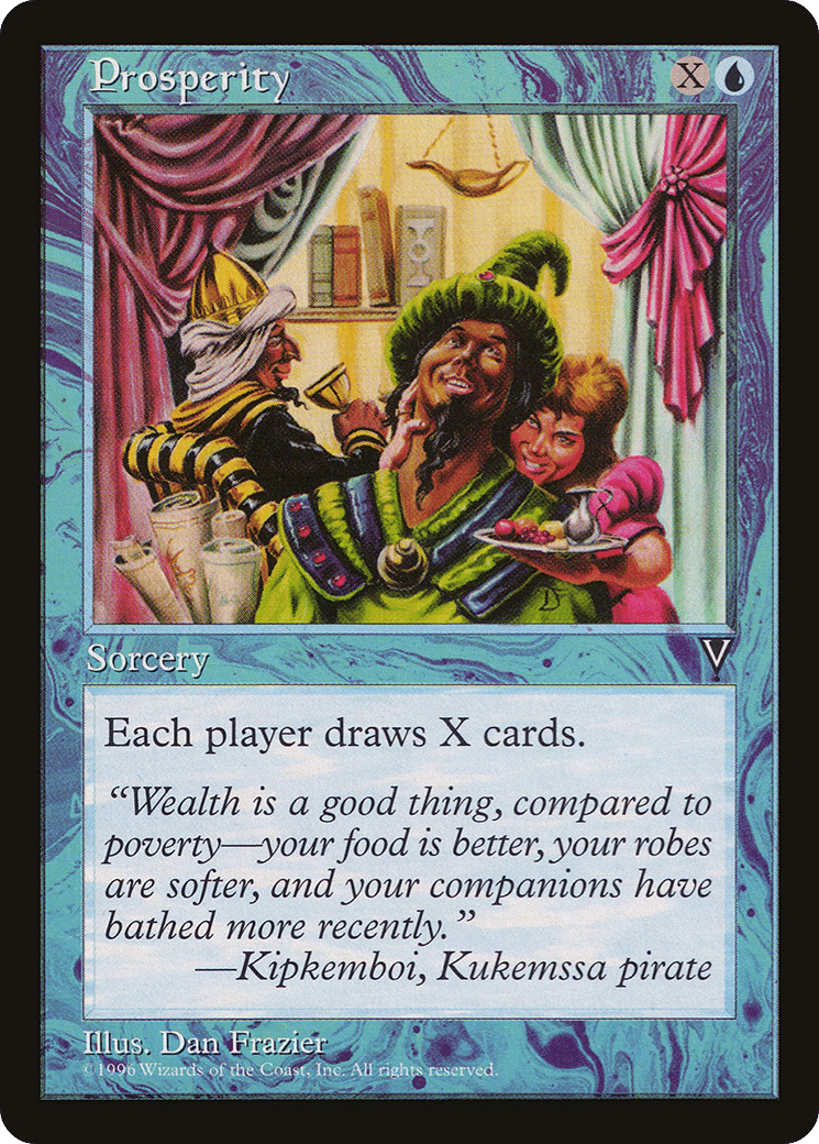 Prosperity — Visions — Magic: The Gathering