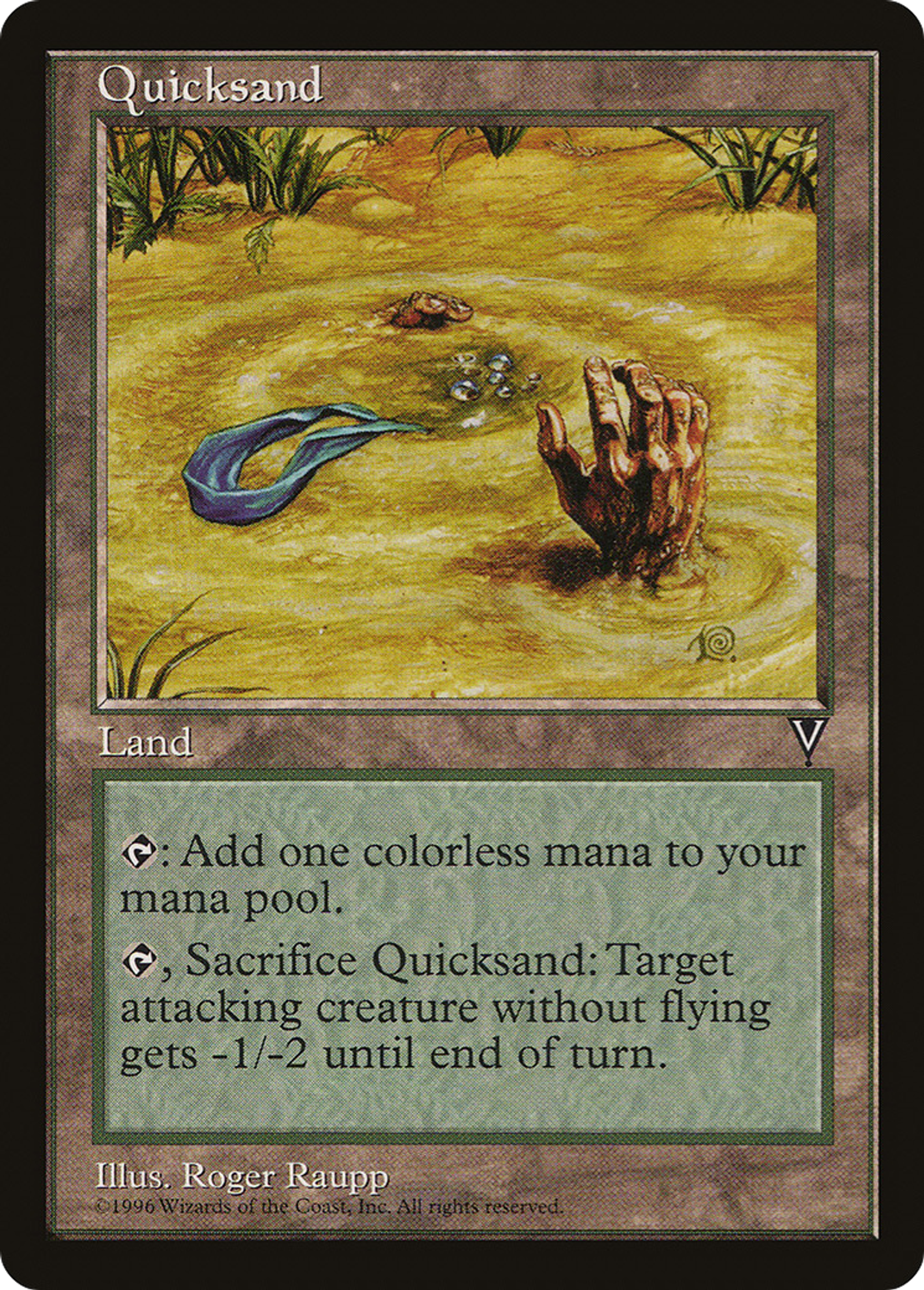 Quicksand — Visions — Magic: The Gathering