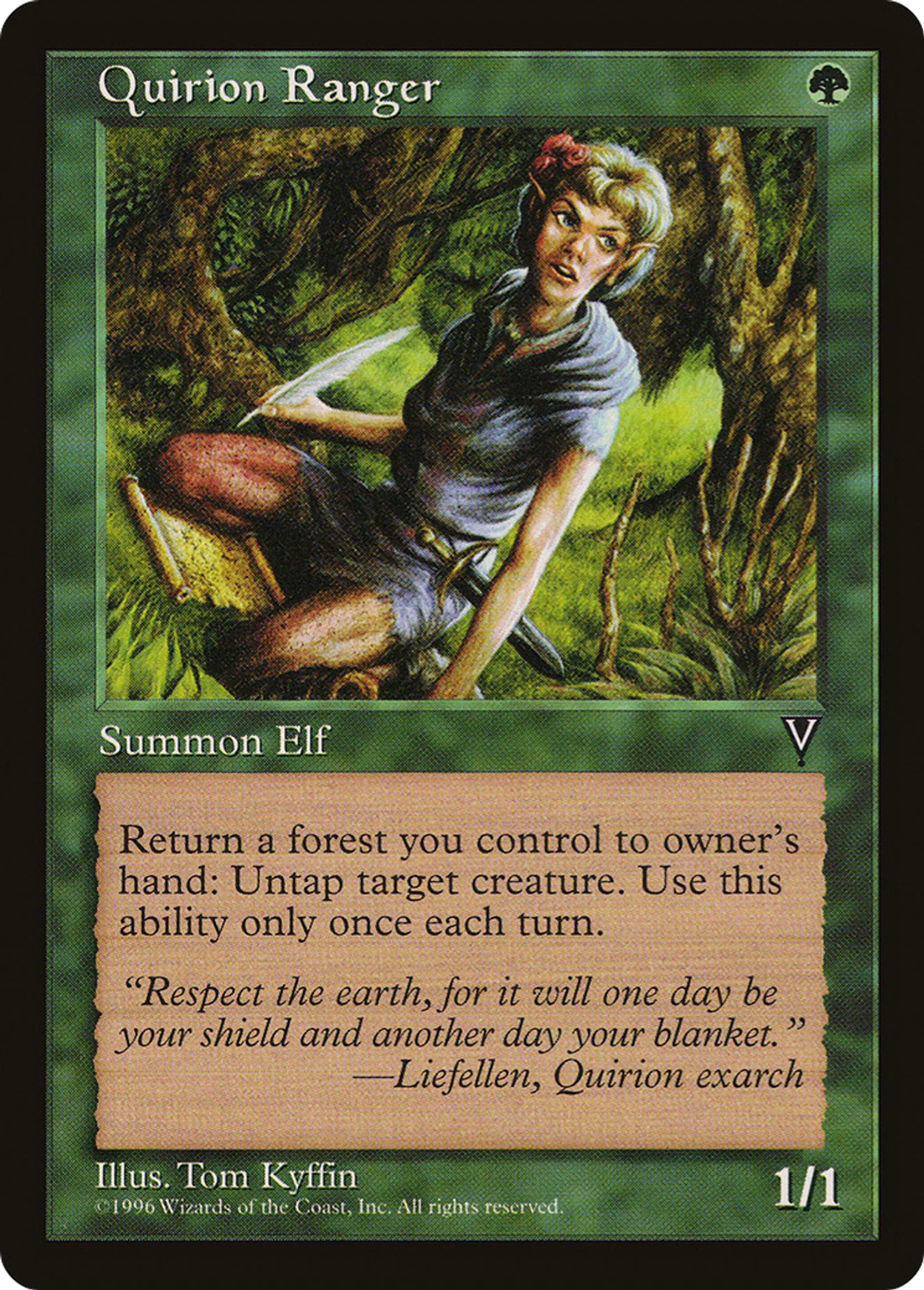 Quirion Ranger — Visions — Magic: The Gathering