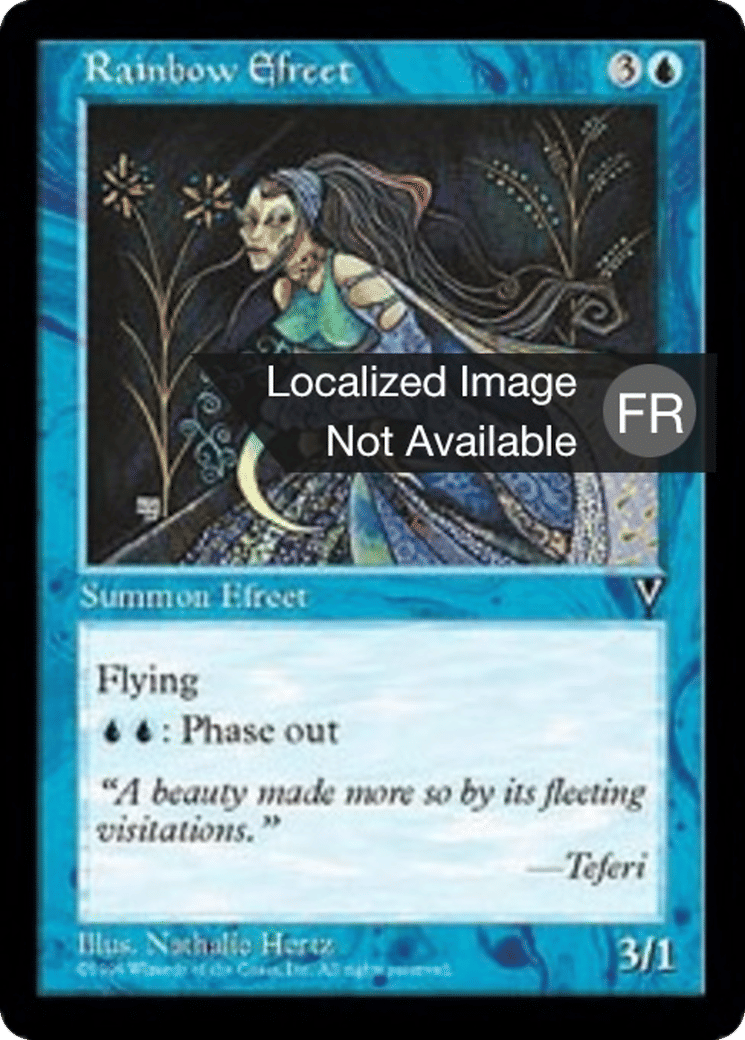 Efrit de l'arc-en-ciel — Visions — Magic: The Gathering