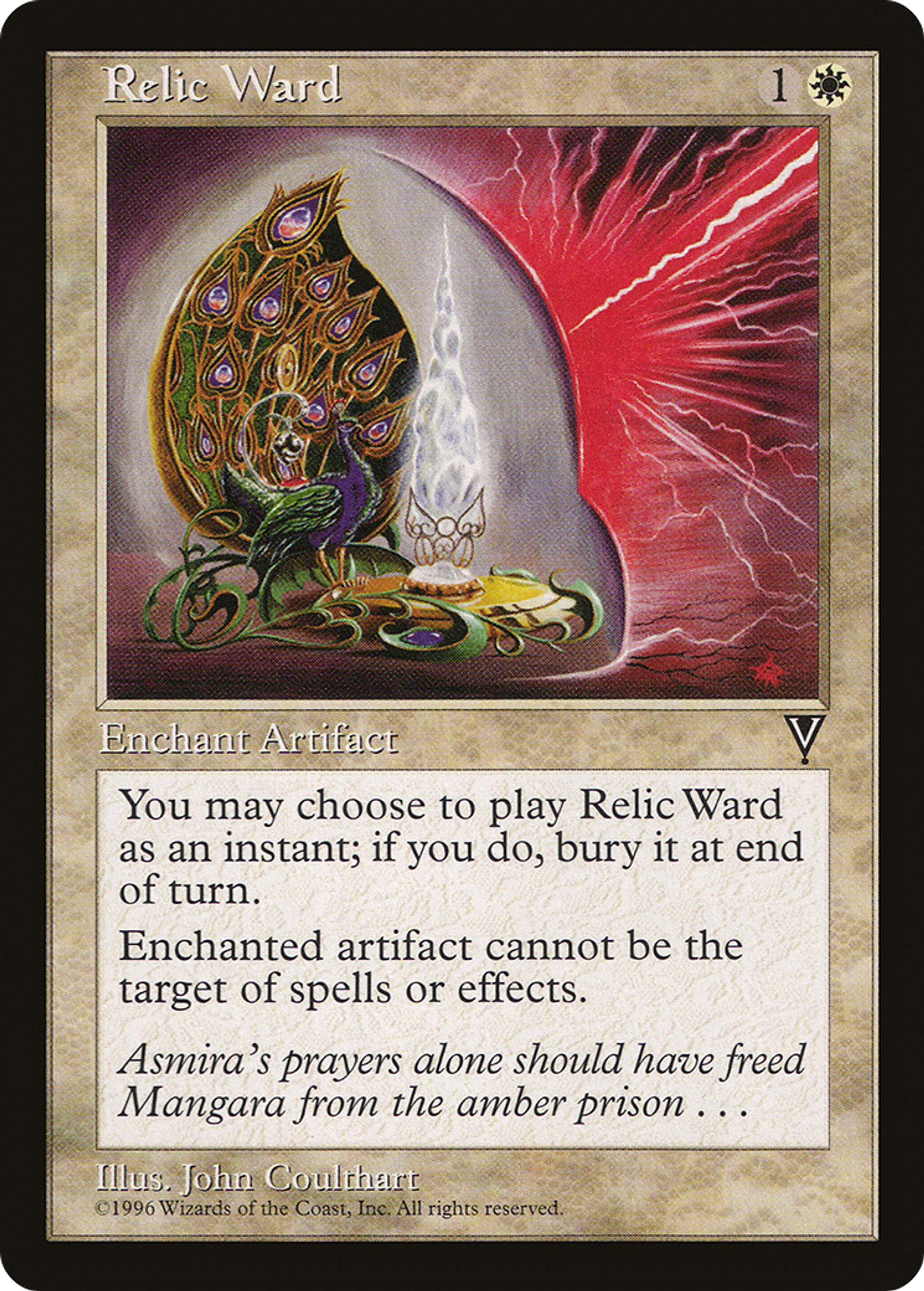 Relic Ward — Visions — Magic: The Gathering