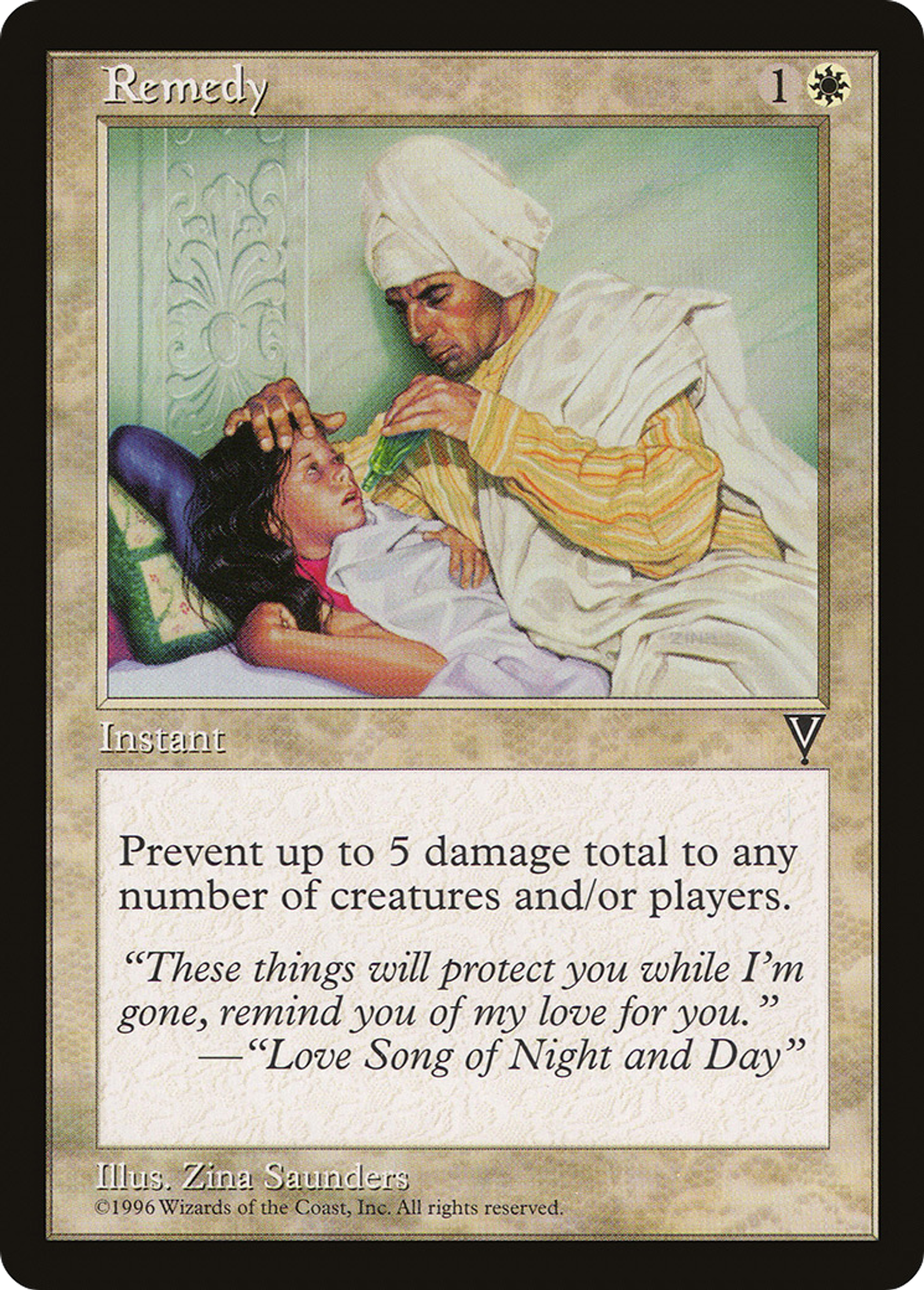 Remedy — Visions — Magic: The Gathering