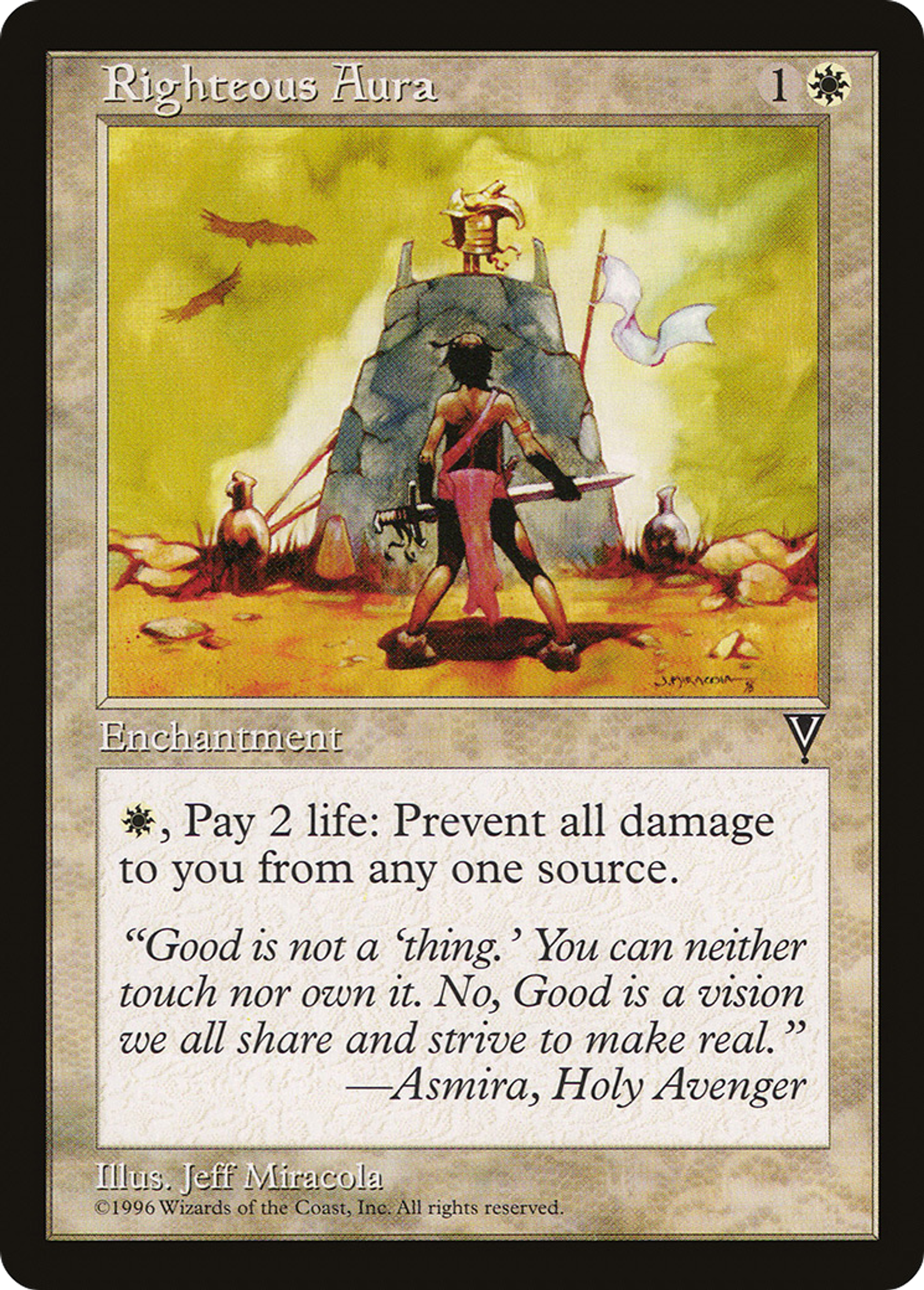 Righteous Aura — Visions — Magic: The Gathering