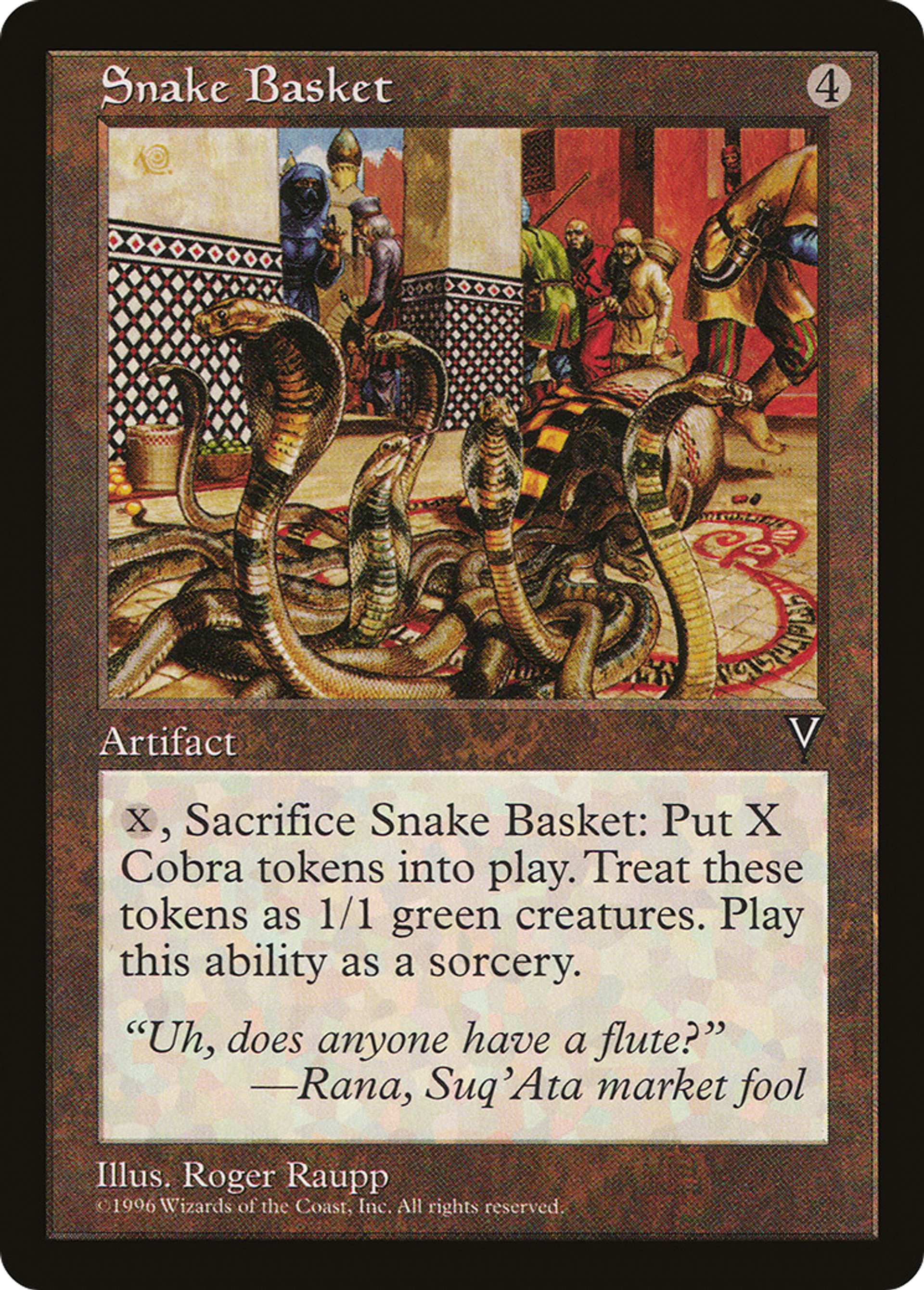 Snake Basket — Visions — Magic: The Gathering