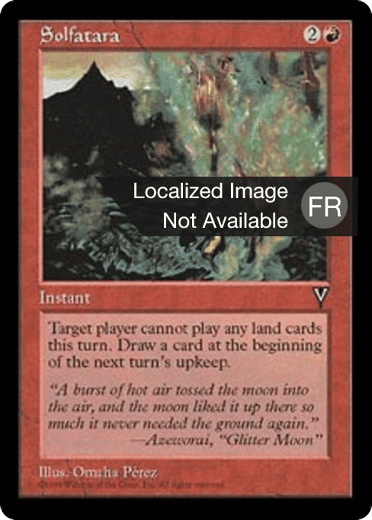 Solfatare — Visions — Magic: The Gathering