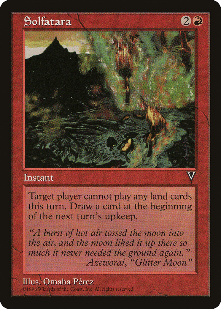 Solfatara — Visions — Magic: The Gathering