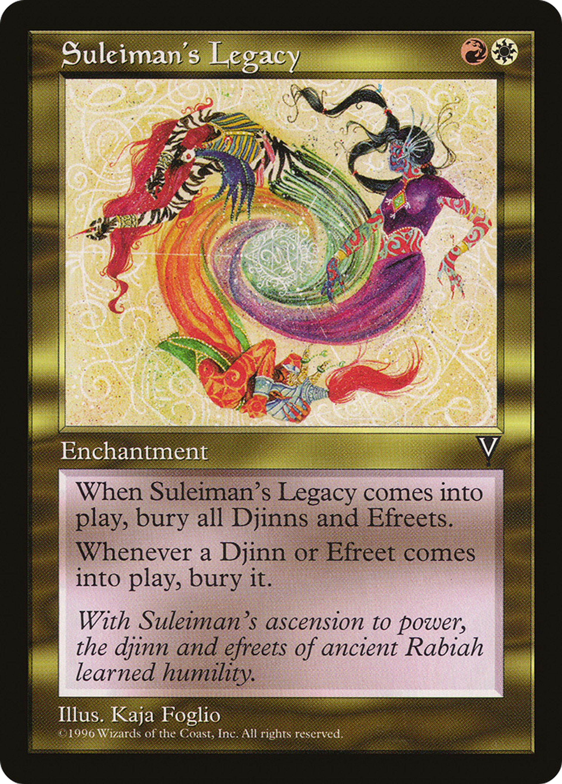 Suleiman's Legacy — Visions — Magic: The Gathering