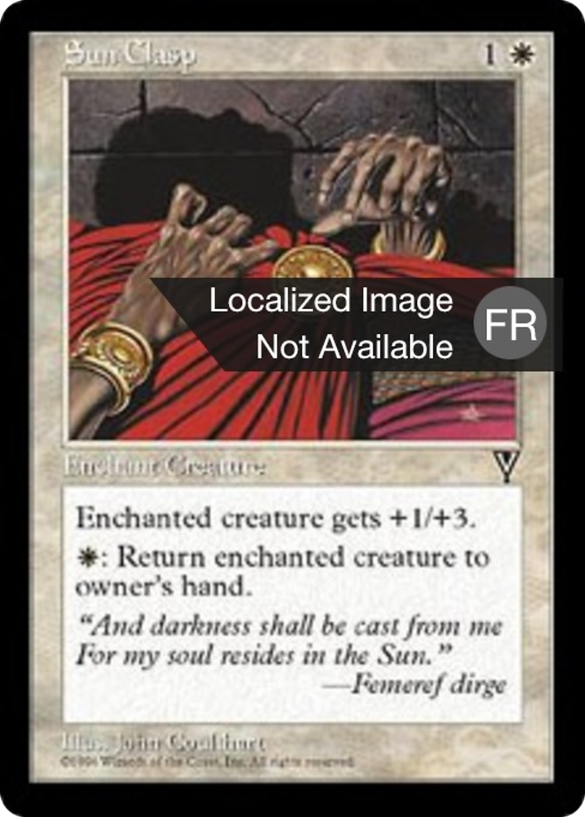 Fermoir solaire — Visions — Magic: The Gathering