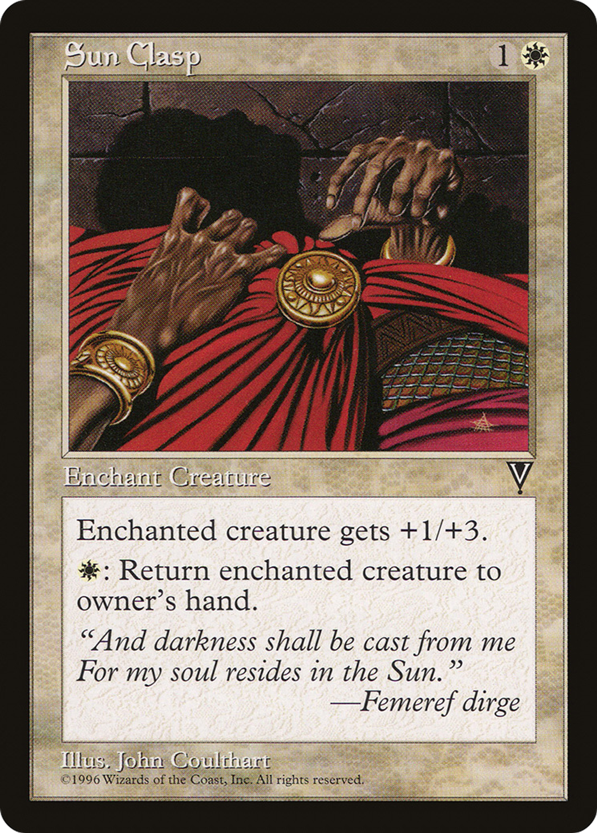 Sun Clasp — Visions — Magic: The Gathering