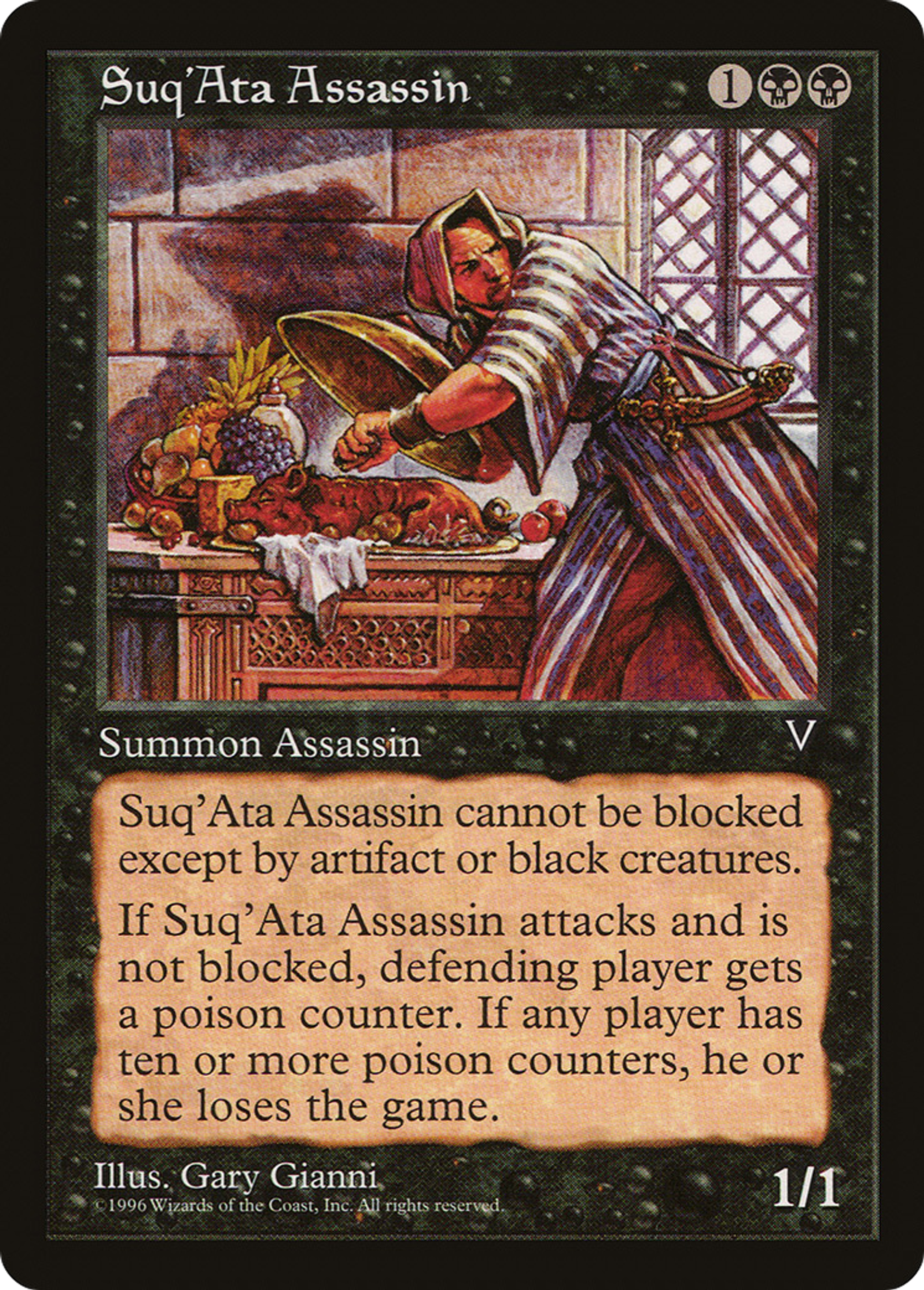 Suq'Ata Assassin — Visions — Magic: The Gathering