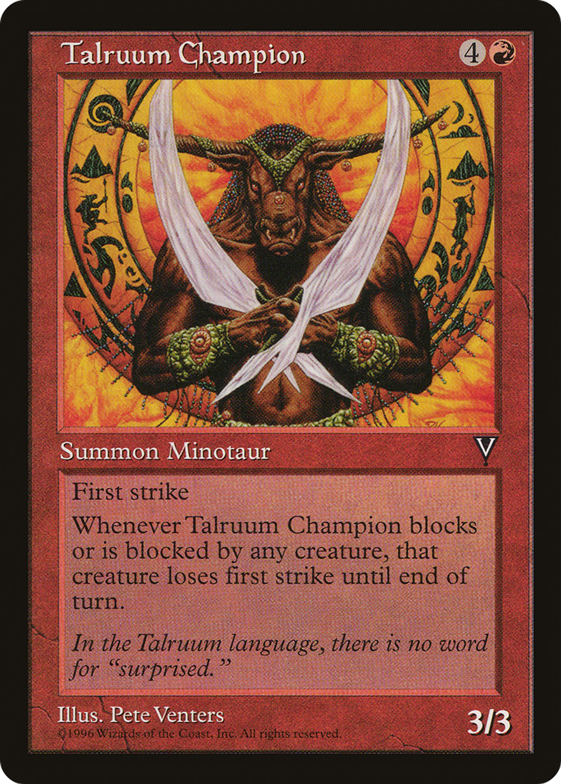 Talruum Champion — Visions — Magic: The Gathering