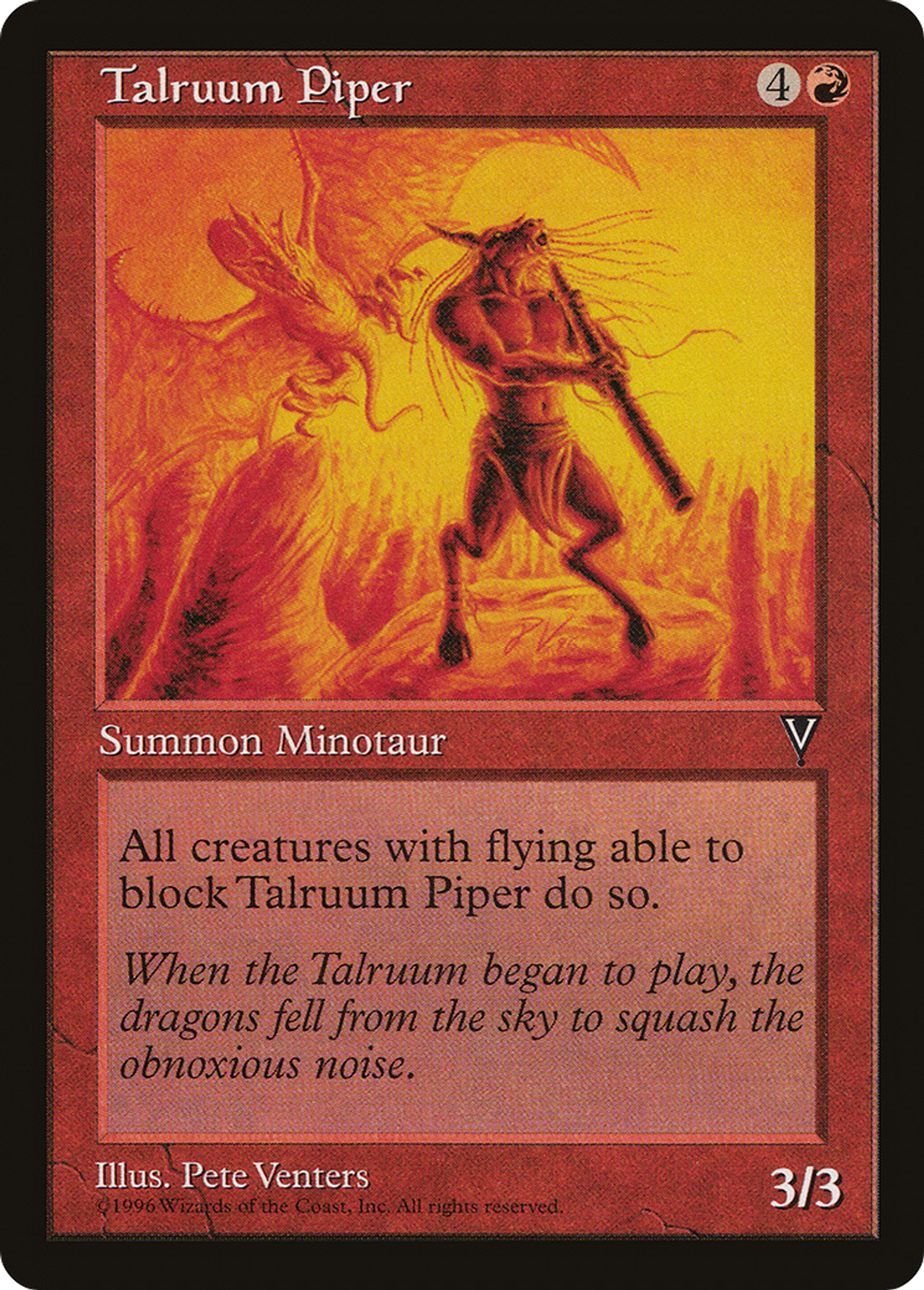 Talruum Piper — Visions — Magic: The Gathering