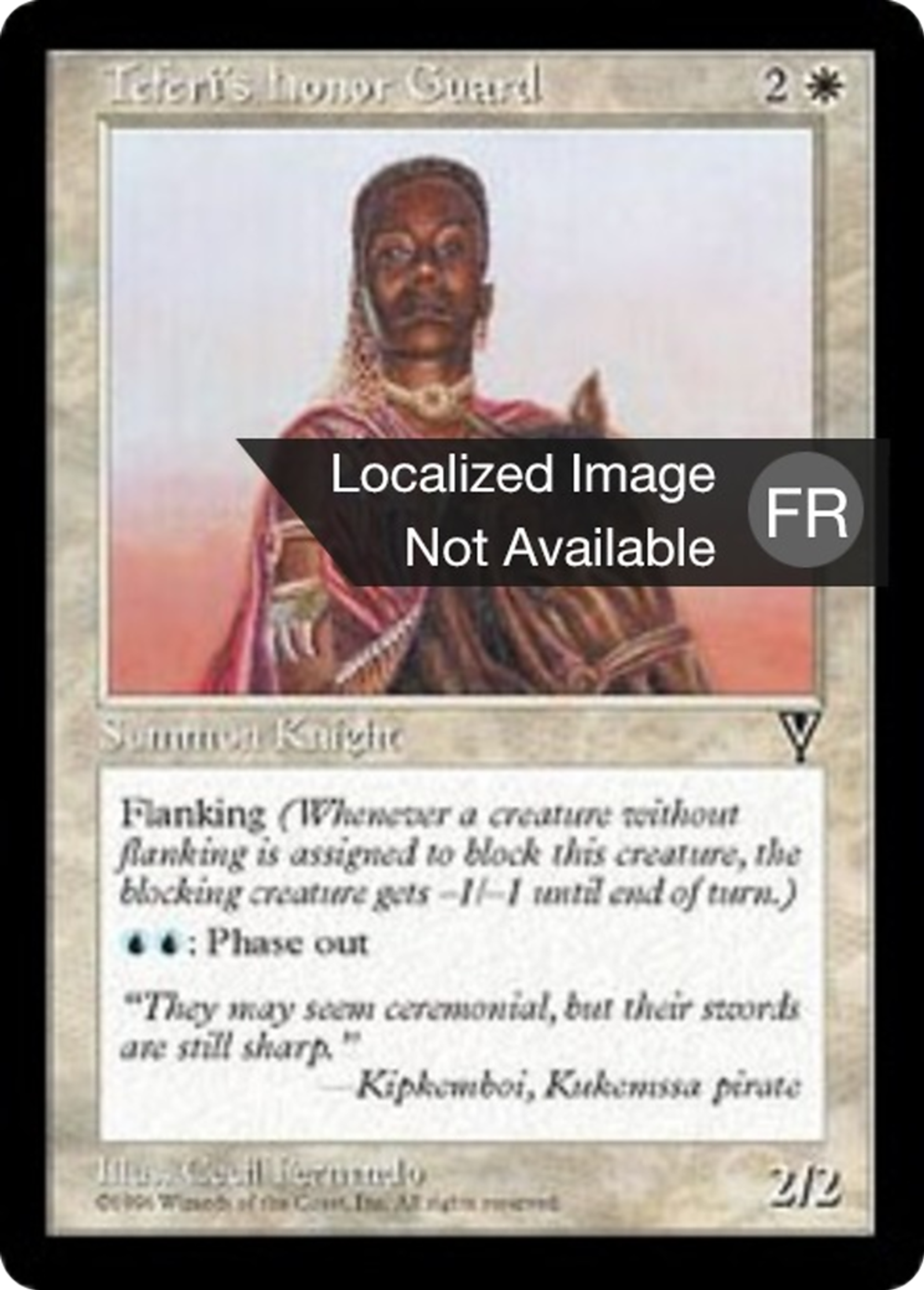 Garde d'honneur de Téfeiri — Visions — Magic: The Gathering