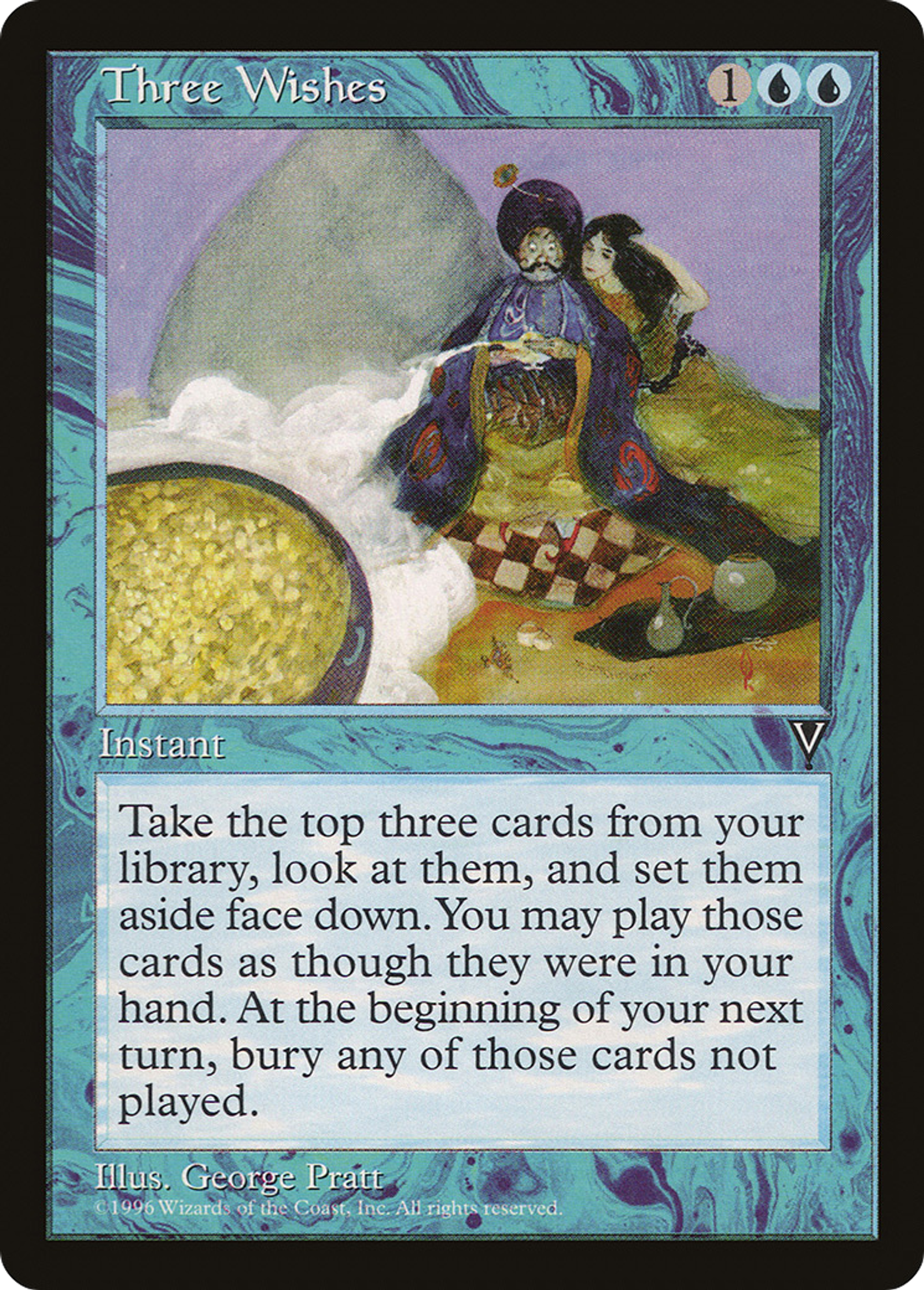 Three Wishes — Visions — Magic: The Gathering