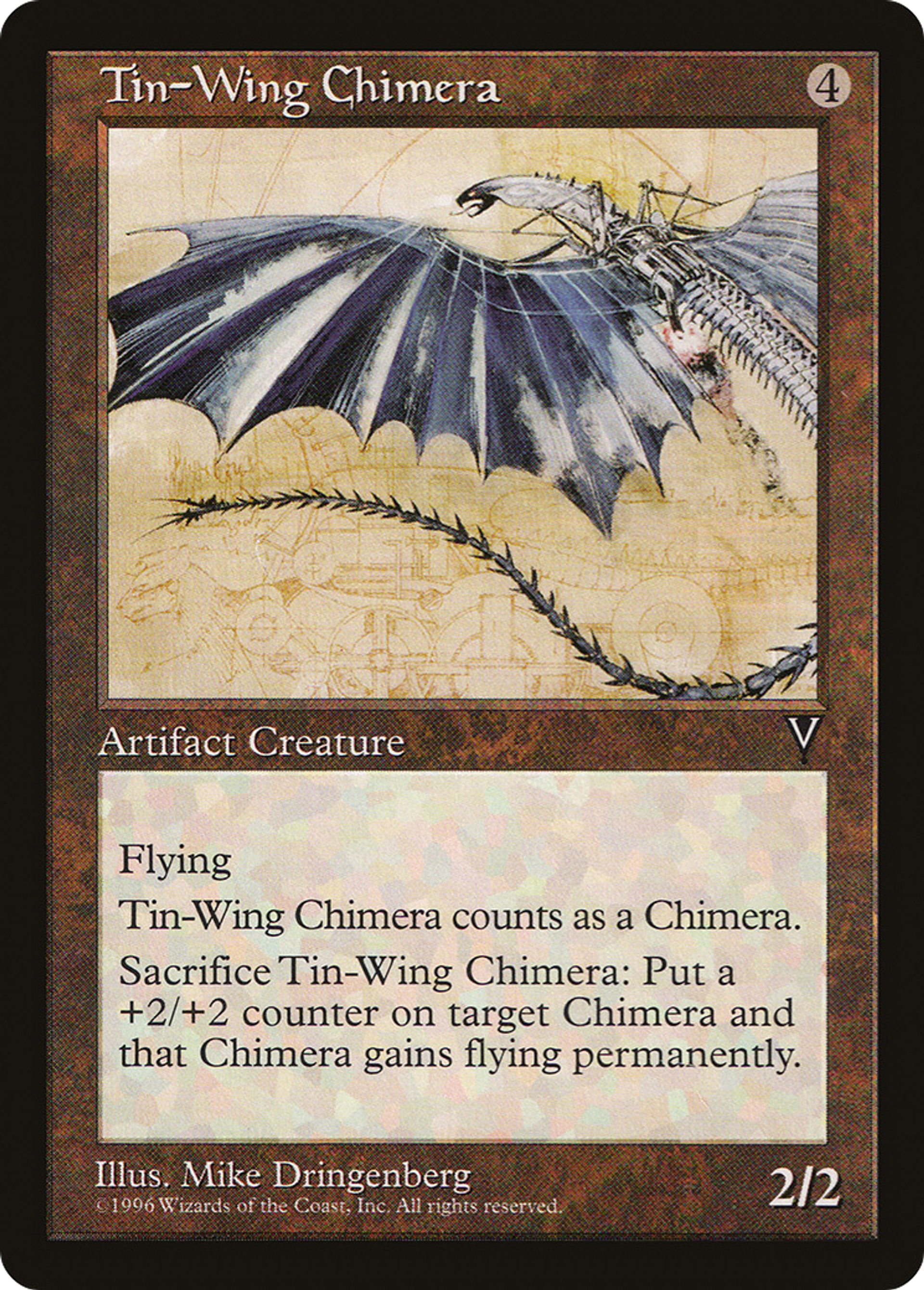 Tin-Wing Chimera — Visions — Magic: The Gathering