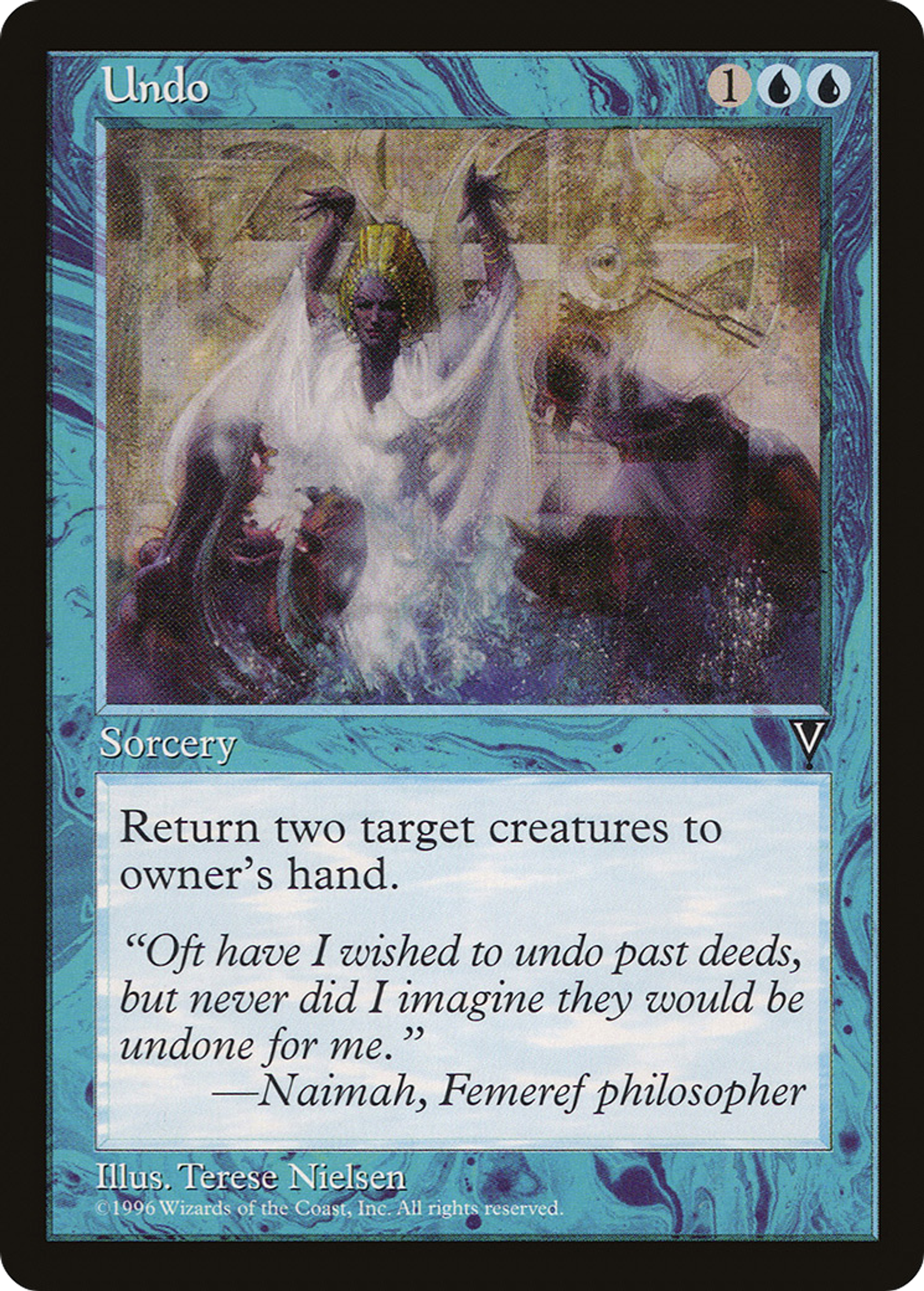 Undo — Visions — Magic: The Gathering