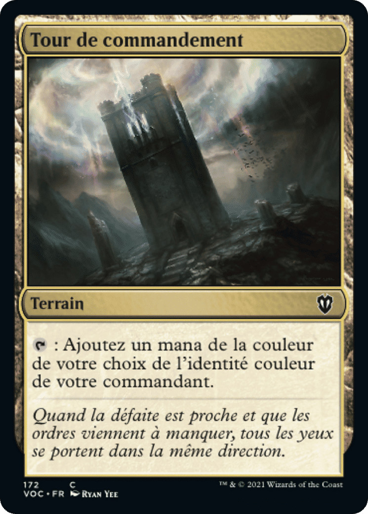 Tour de commandement — Crimson Vow Commander — Magic: The Gathering