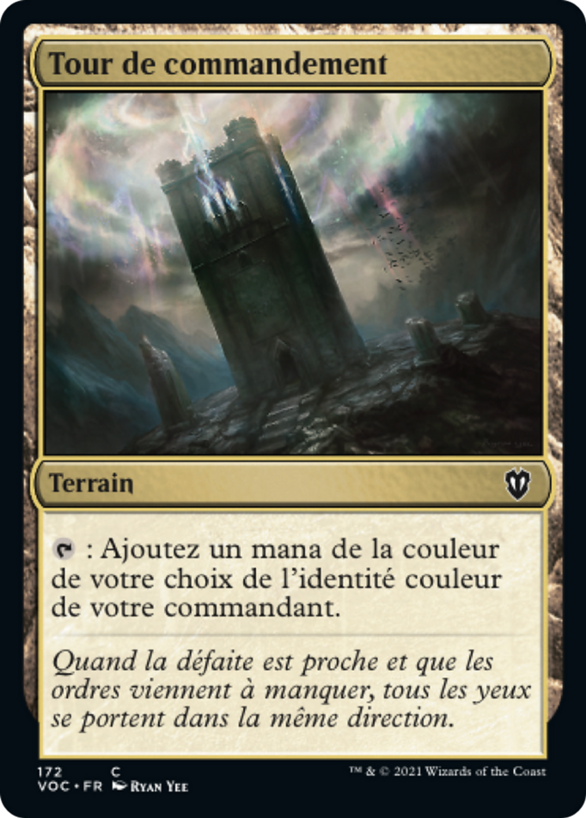 Tour de commandement — Crimson Vow Commander — Magic: The Gathering