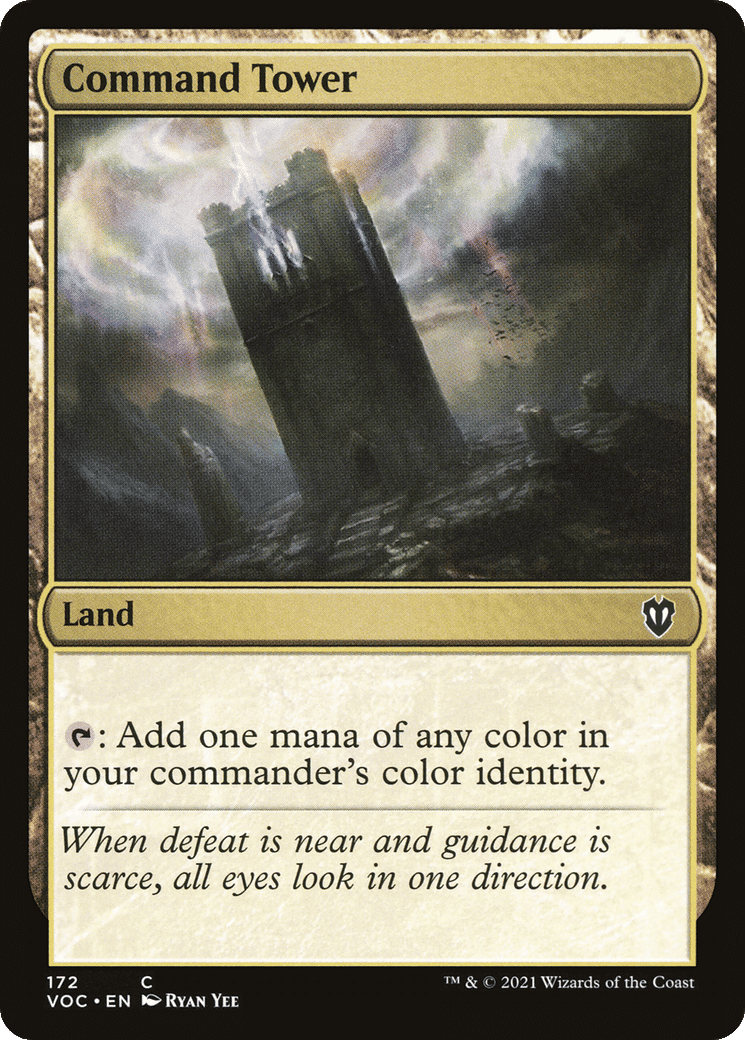 Command Tower — Crimson Vow Commander — Magic: The Gathering