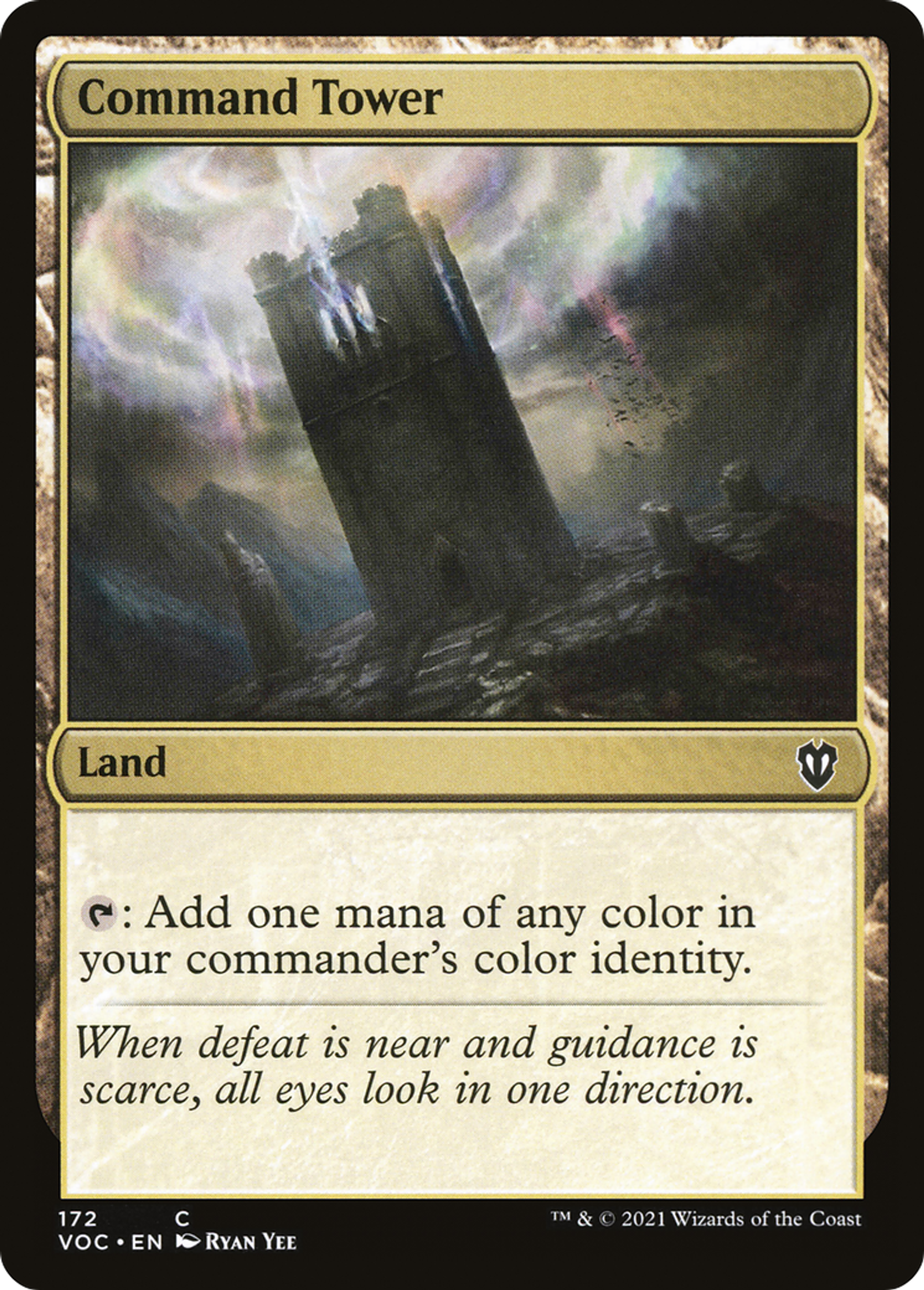 Command Tower — Crimson Vow Commander — Magic: The Gathering