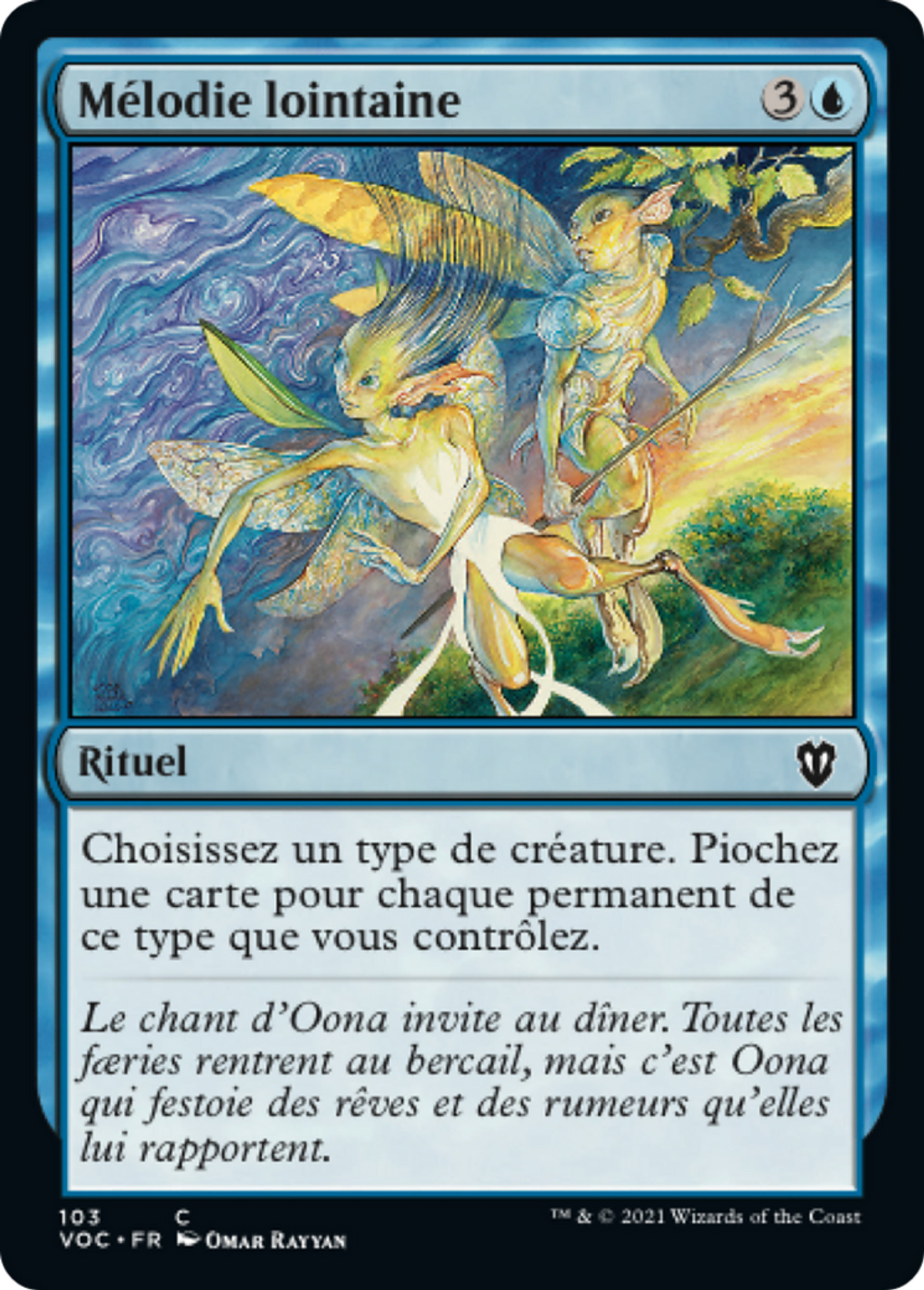 Mélodie lointaine — Crimson Vow Commander — Magic: The Gathering