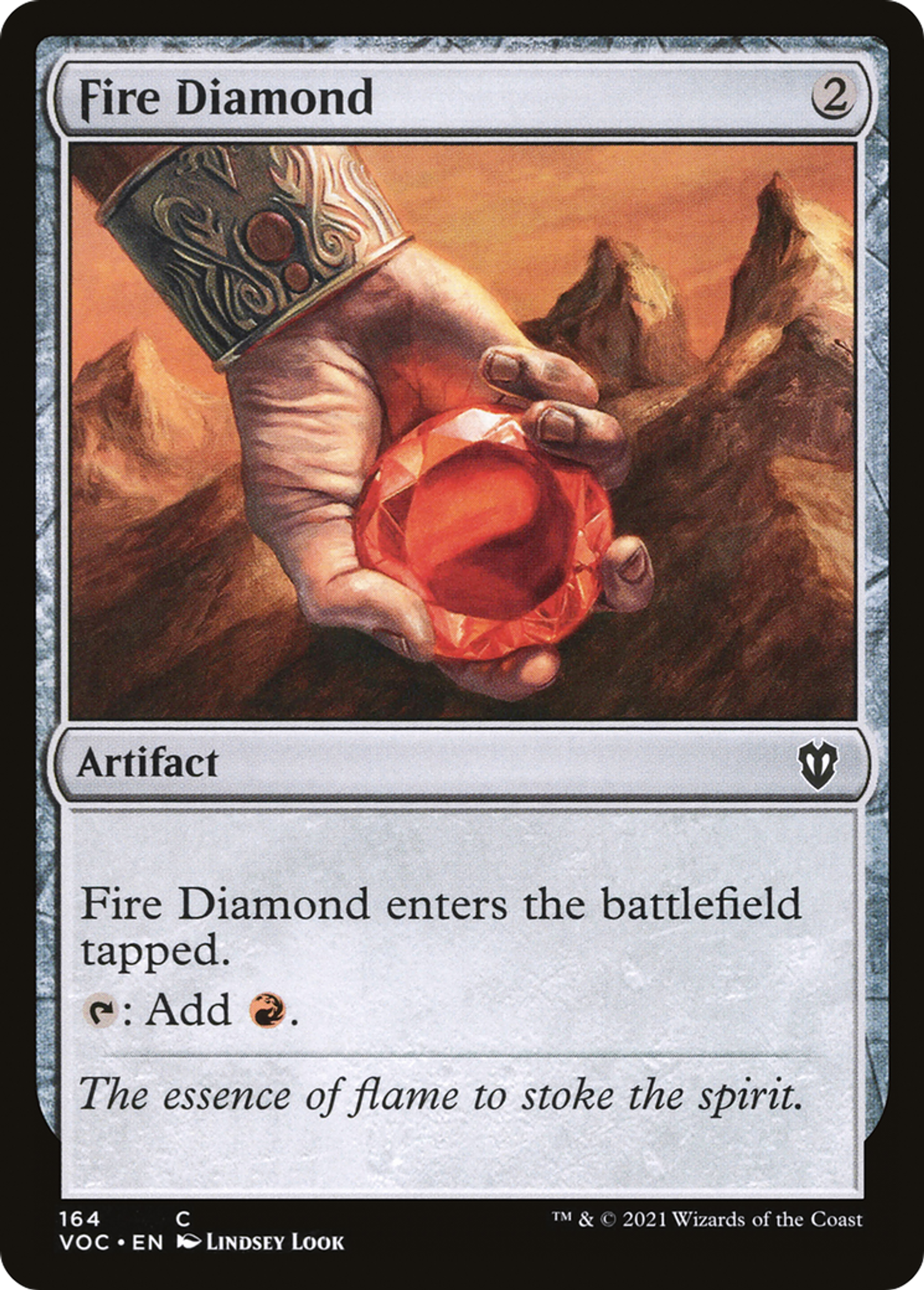 Fire Diamond — Crimson Vow Commander — Magic: The Gathering