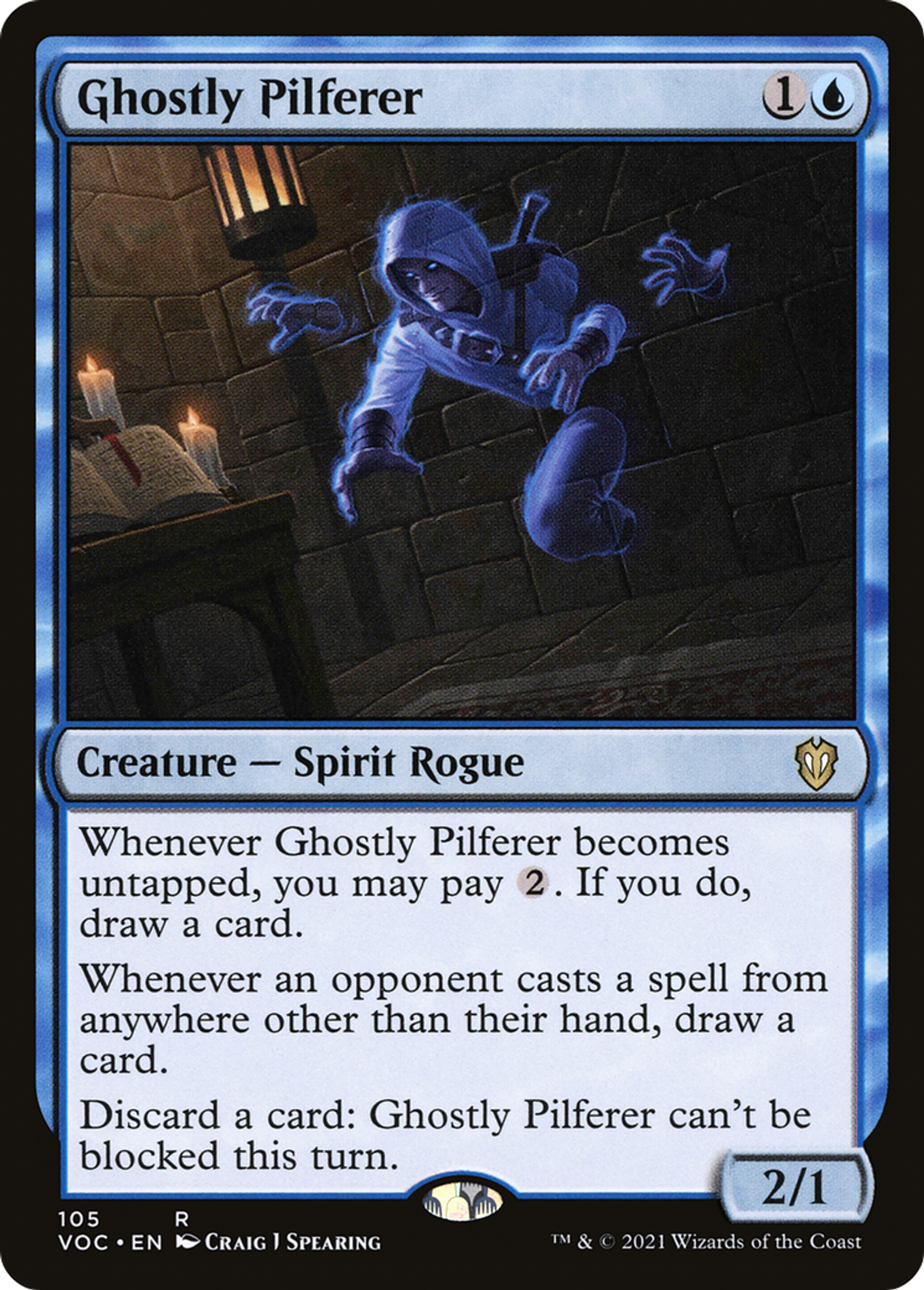 Chapardeur fantomal — Crimson Vow Commander — Magic: The Gathering