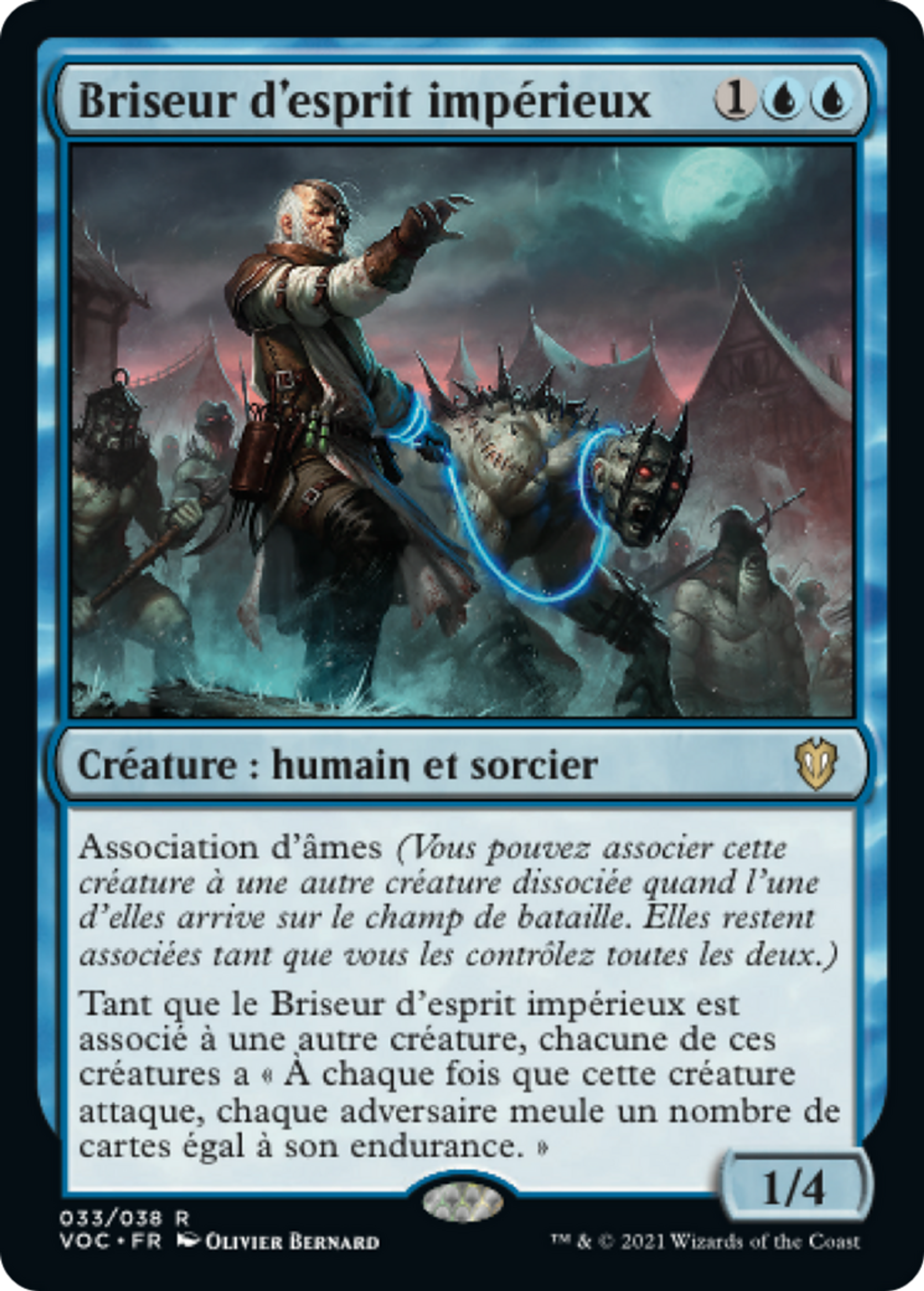 Briseur d'esprit impérieux — Crimson Vow Commander — Magic: The Gathering