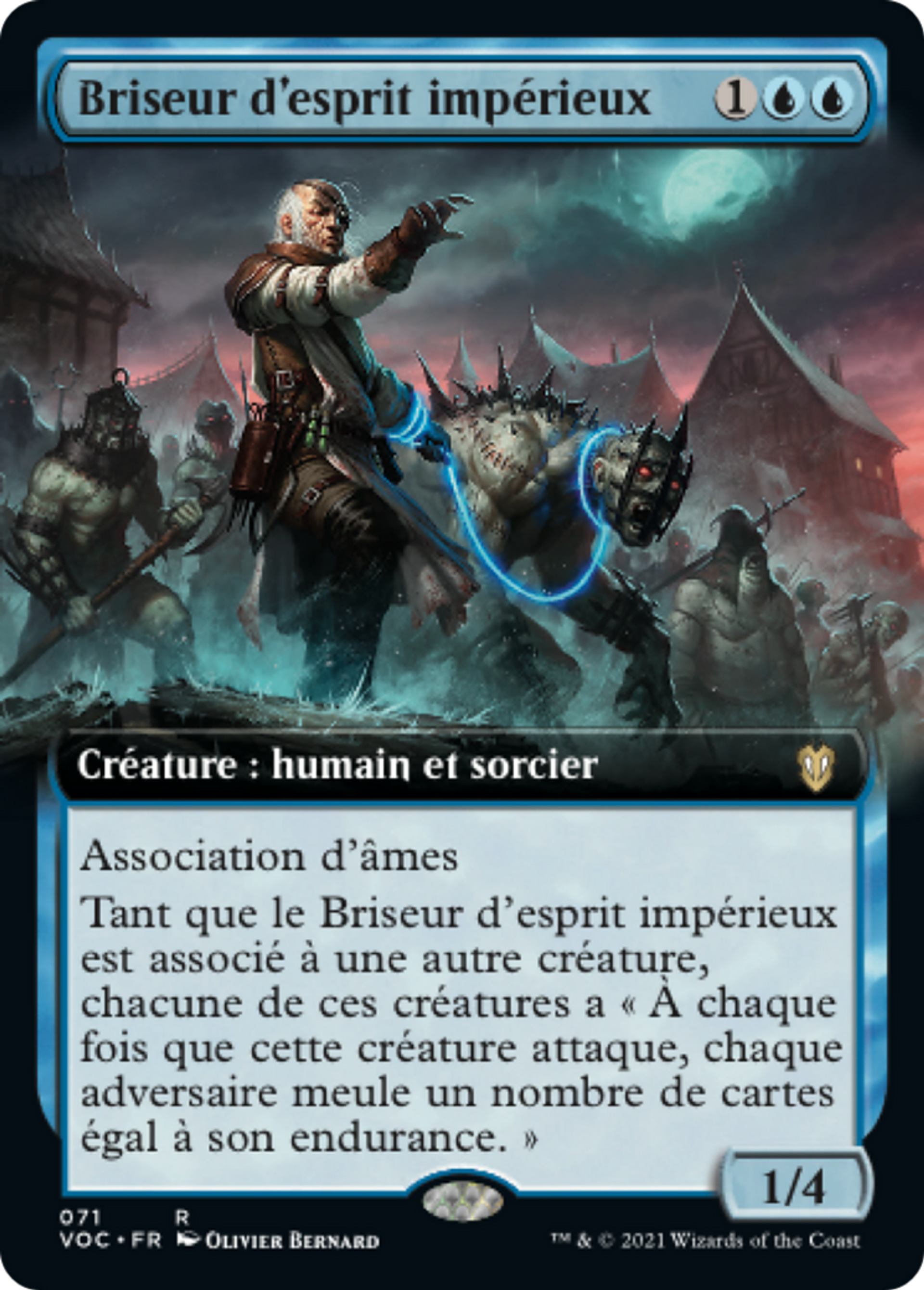 Briseur d'esprit impérieux — Crimson Vow Commander — Magic: The Gathering