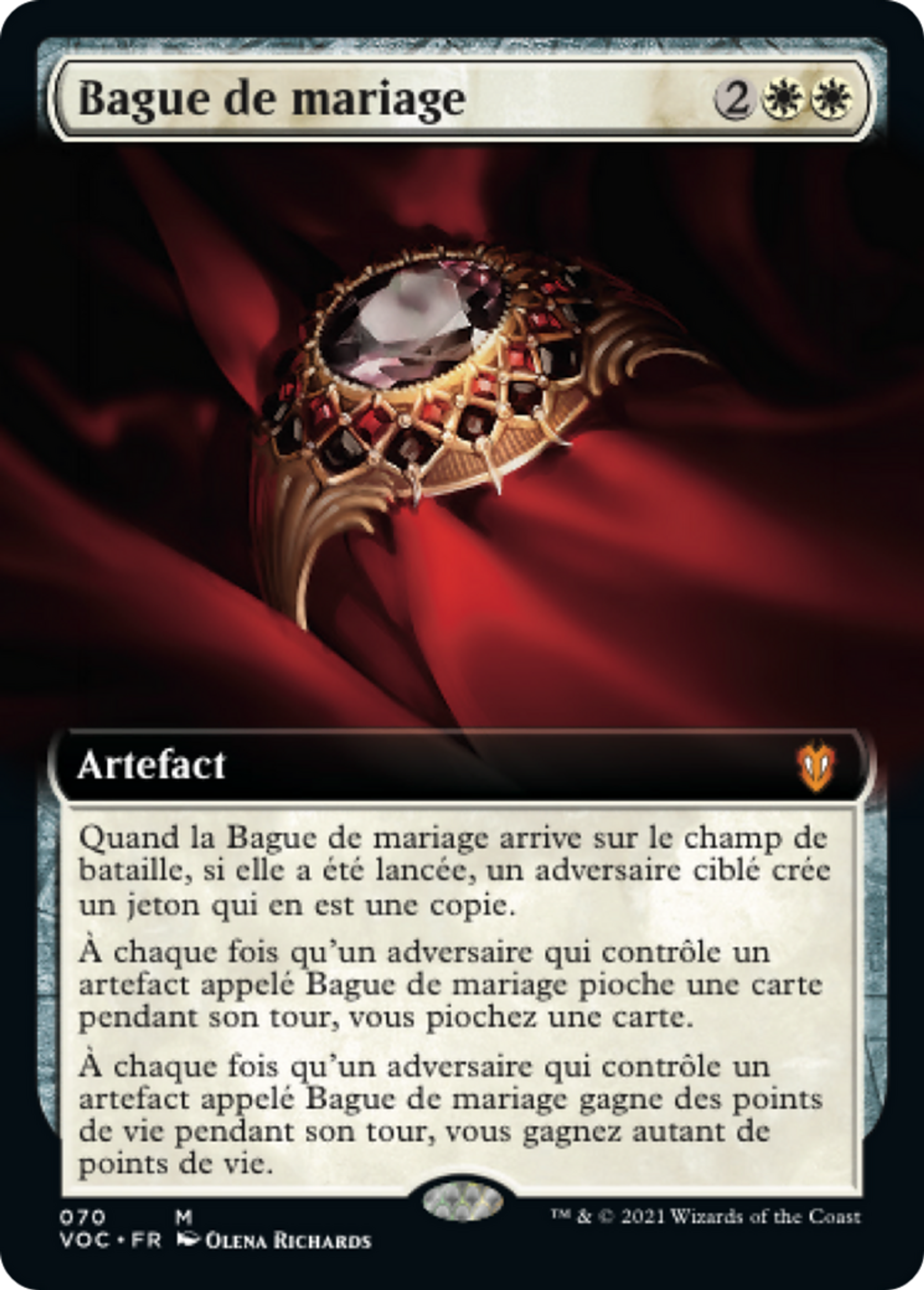 Bague de mariage — Crimson Vow Commander — Magic: The Gathering
