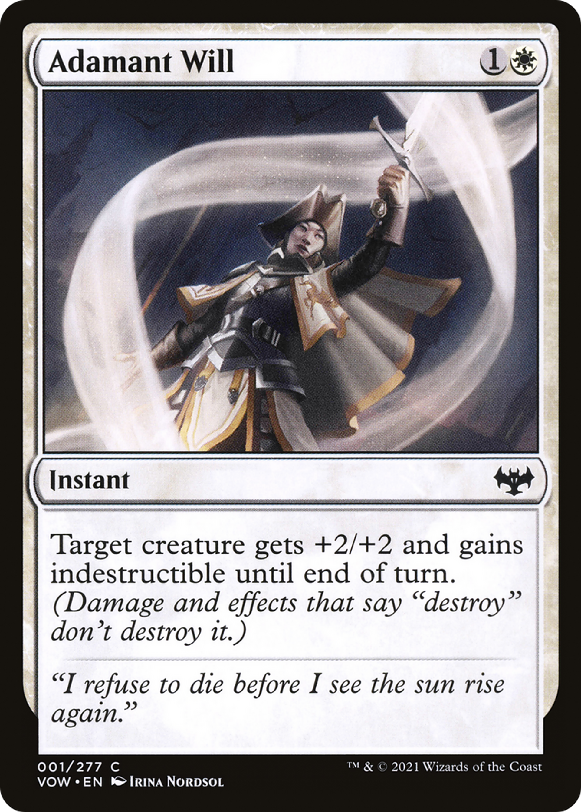 Adamant Will — Innistrad: Crimson Vow — Magic: The Gathering