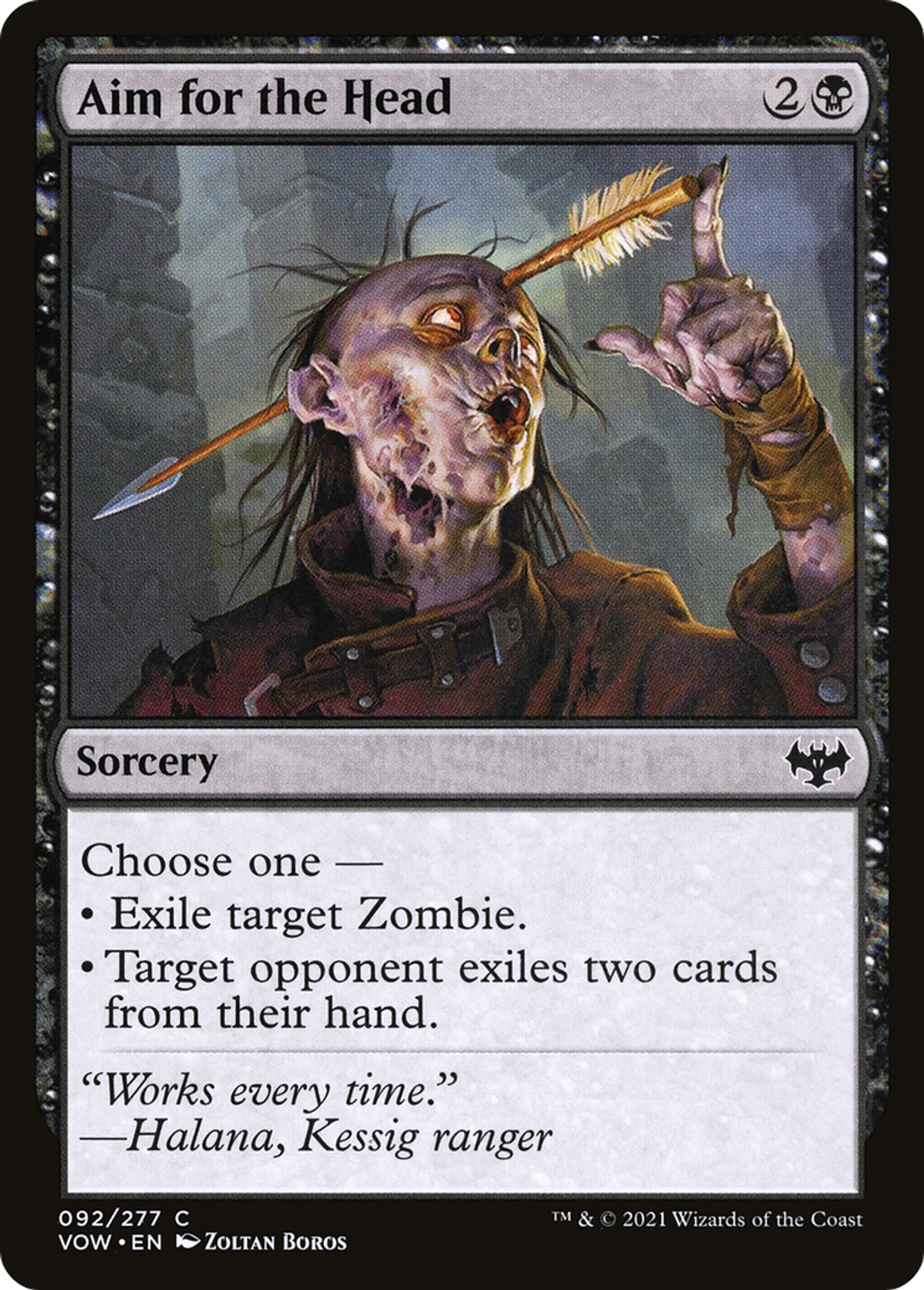 Viser la tête — Innistrad: Crimson Vow — Magic: The Gathering