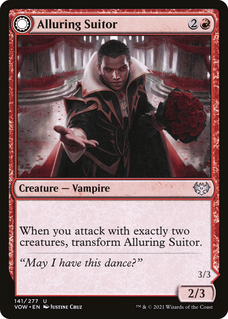 Alluring Suitor // Deadly Dancer — Innistrad: Crimson Vow — Magic: The Gathering