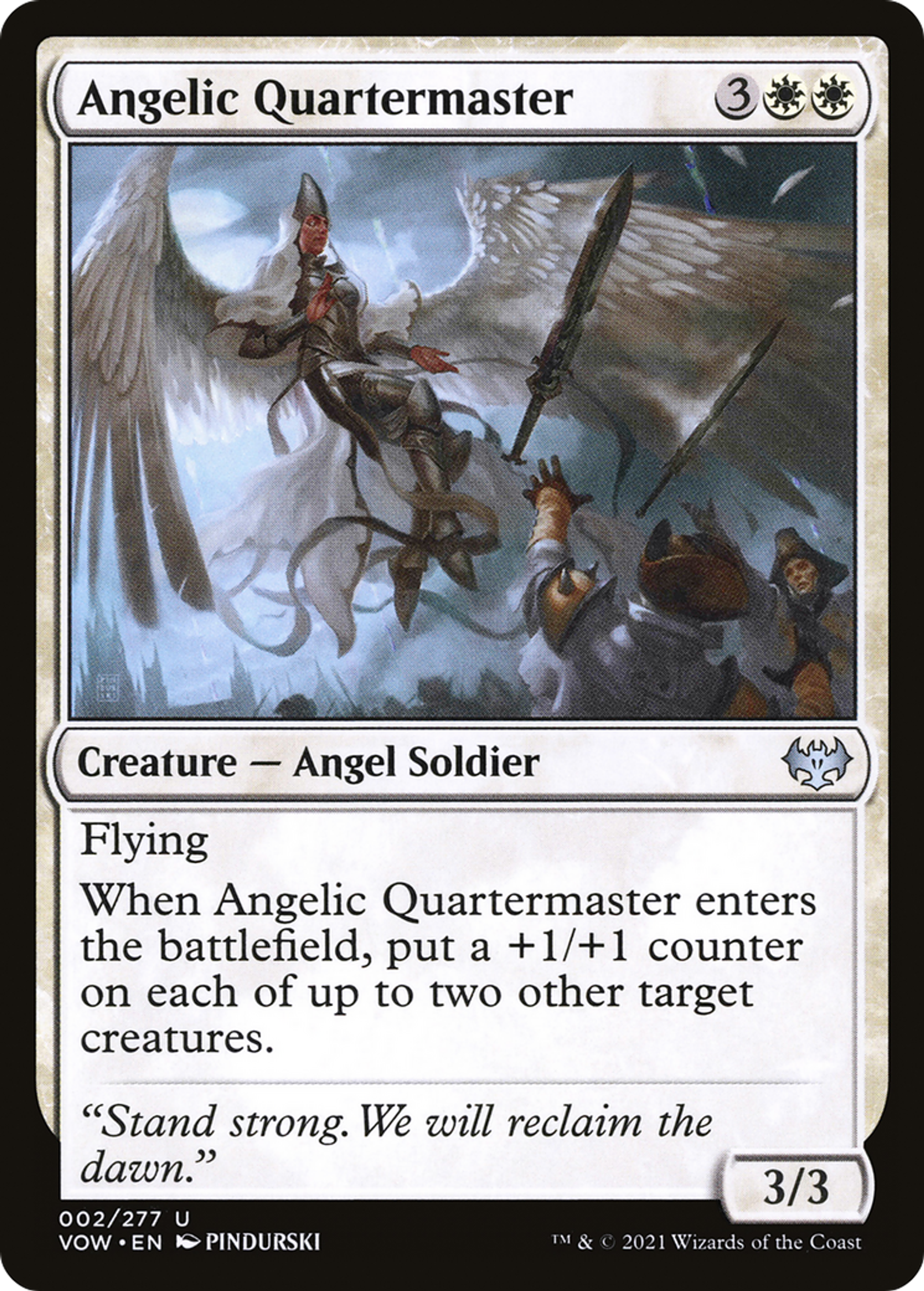 Angelic Quartermaster — Innistrad: Crimson Vow — Magic: The Gathering