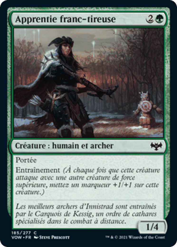 Apprentie franc-tireuse — Innistrad: Crimson Vow — Magic: The Gathering