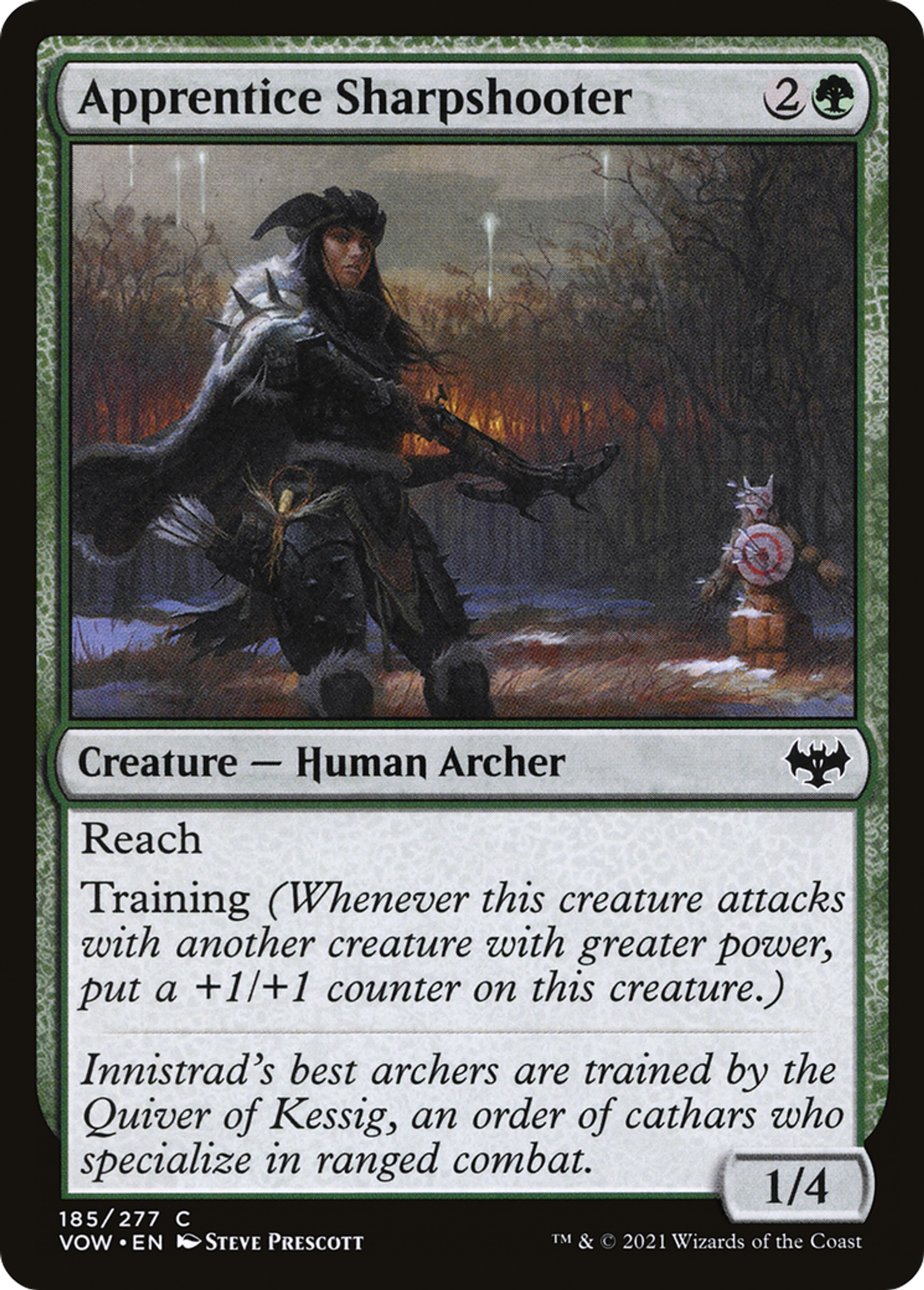 Apprentice Sharpshooter — Innistrad: Crimson Vow — Magic: The Gathering