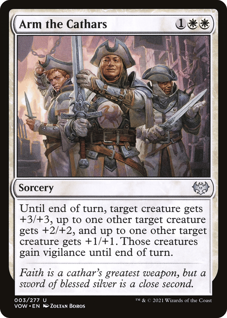 Arm the Cathars — Innistrad: Crimson Vow — Magic: The Gathering