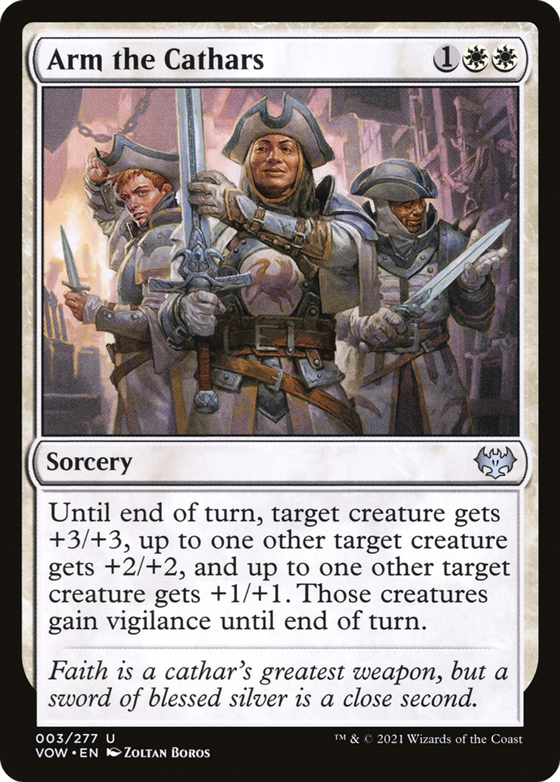 Arm the Cathars — Innistrad: Crimson Vow — Magic: The Gathering