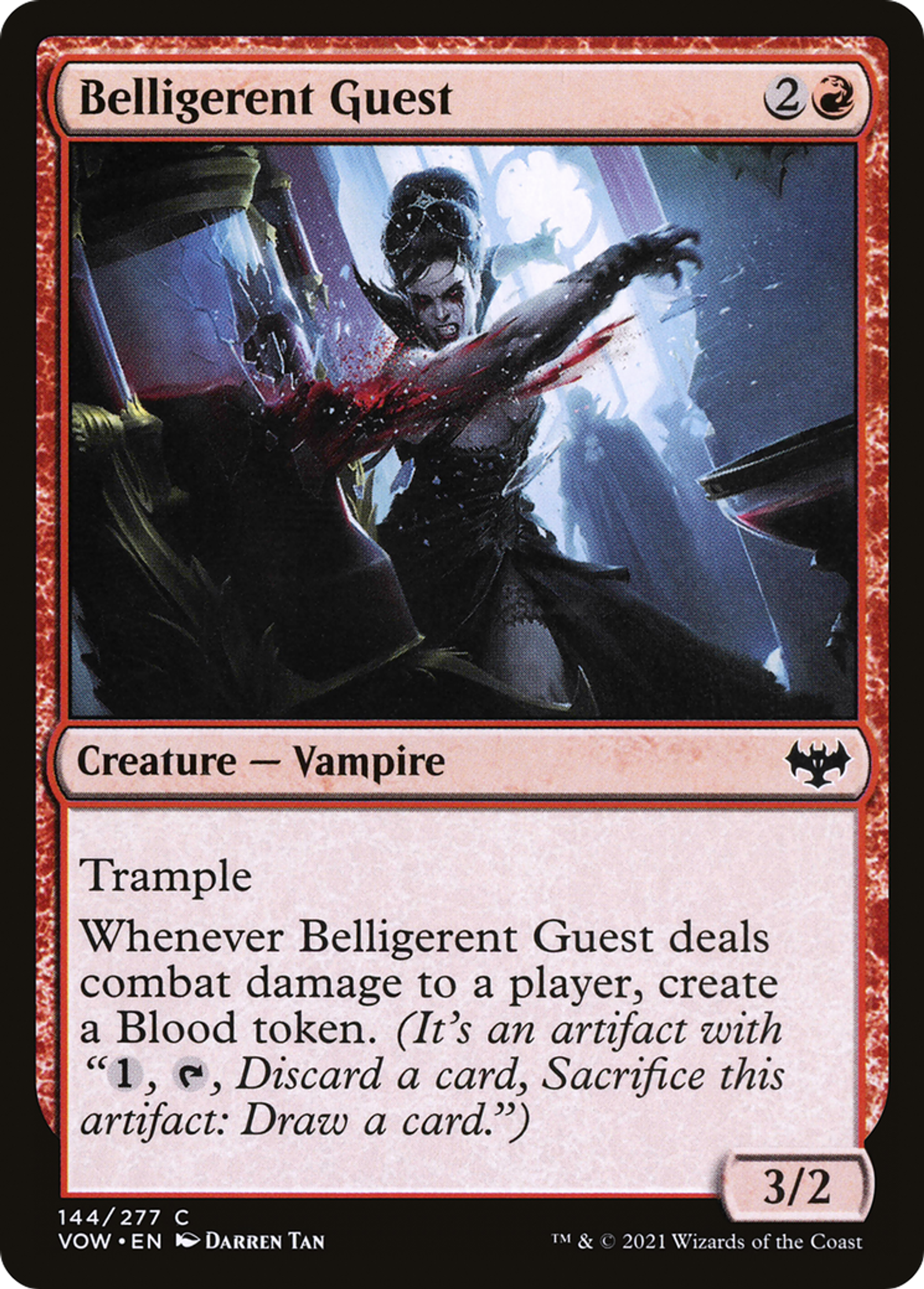 Belligerent Guest — Innistrad: Crimson Vow — Magic: The Gathering
