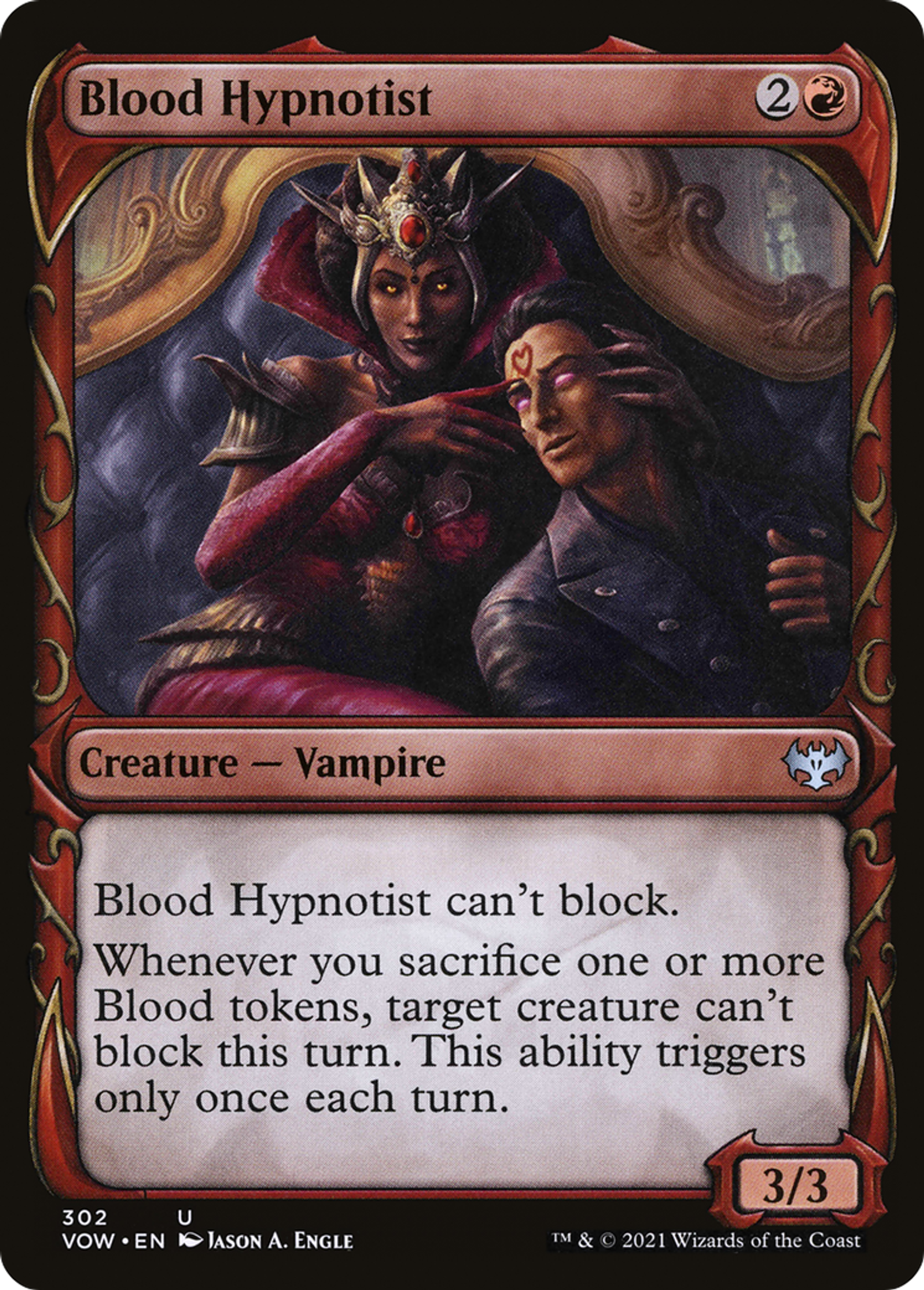 Hypnotiseuse de sang — Innistrad: Crimson Vow — Magic: The Gathering