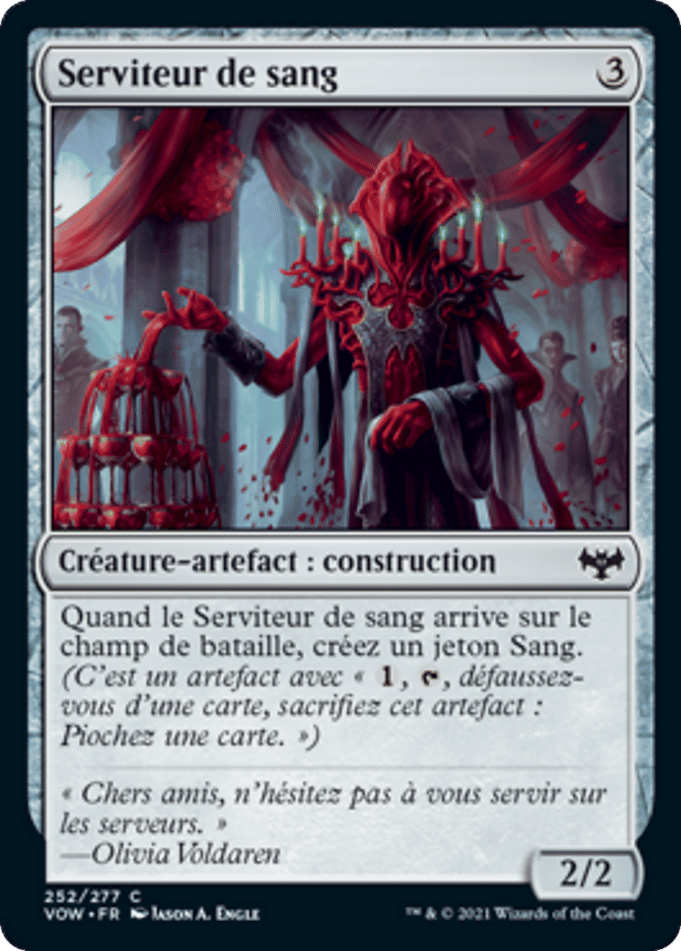 Serviteur de sang — Innistrad: Crimson Vow — Magic: The Gathering
