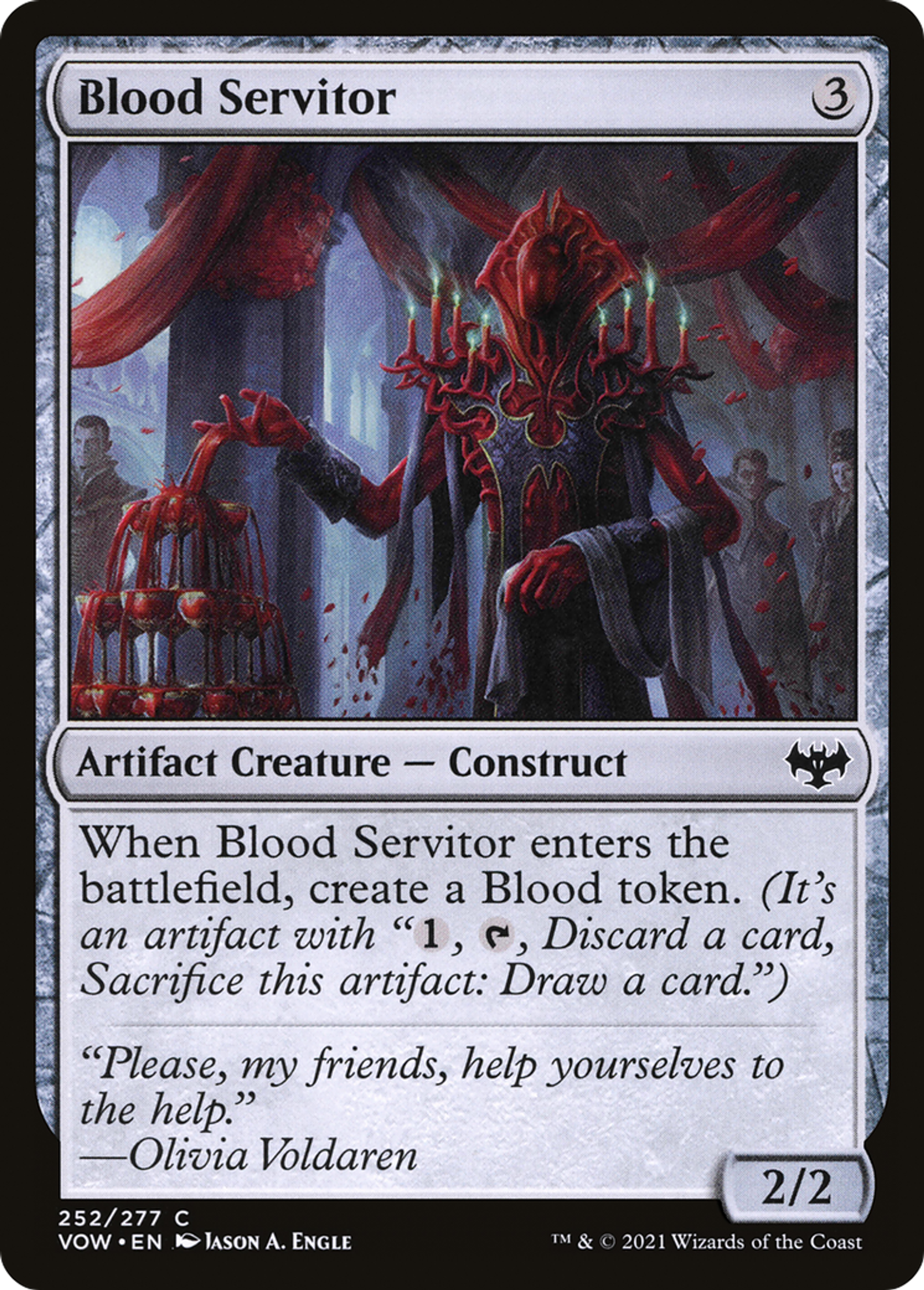 Serviteur de sang — Innistrad: Crimson Vow — Magic: The Gathering